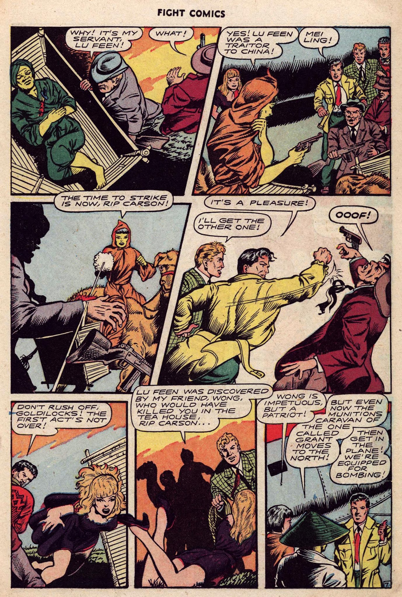 Read online Fight Comics comic -  Issue #46 - 19