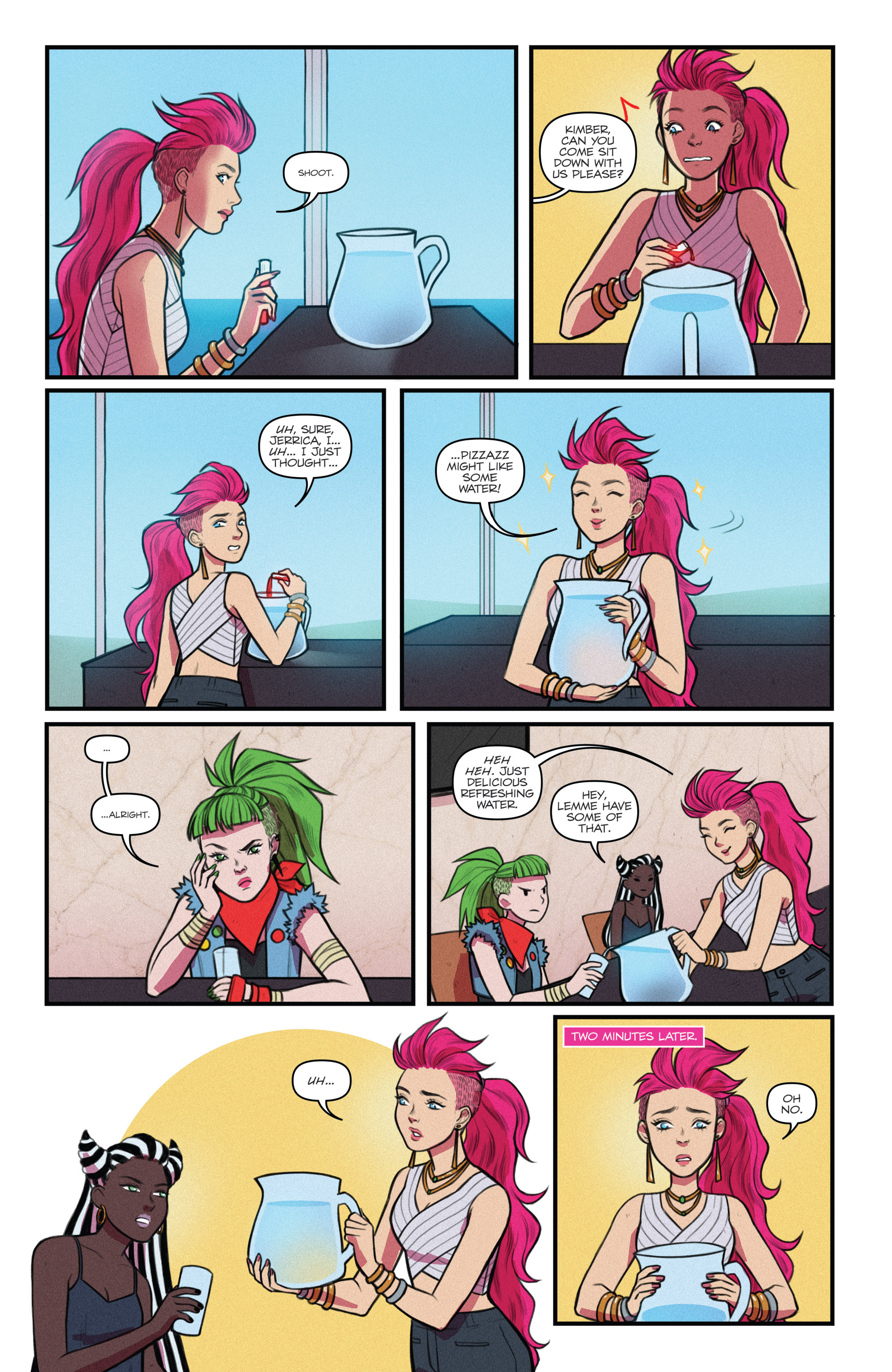Read online Jem and The Holograms comic -  Issue # _Special - Valentine's Day - 10