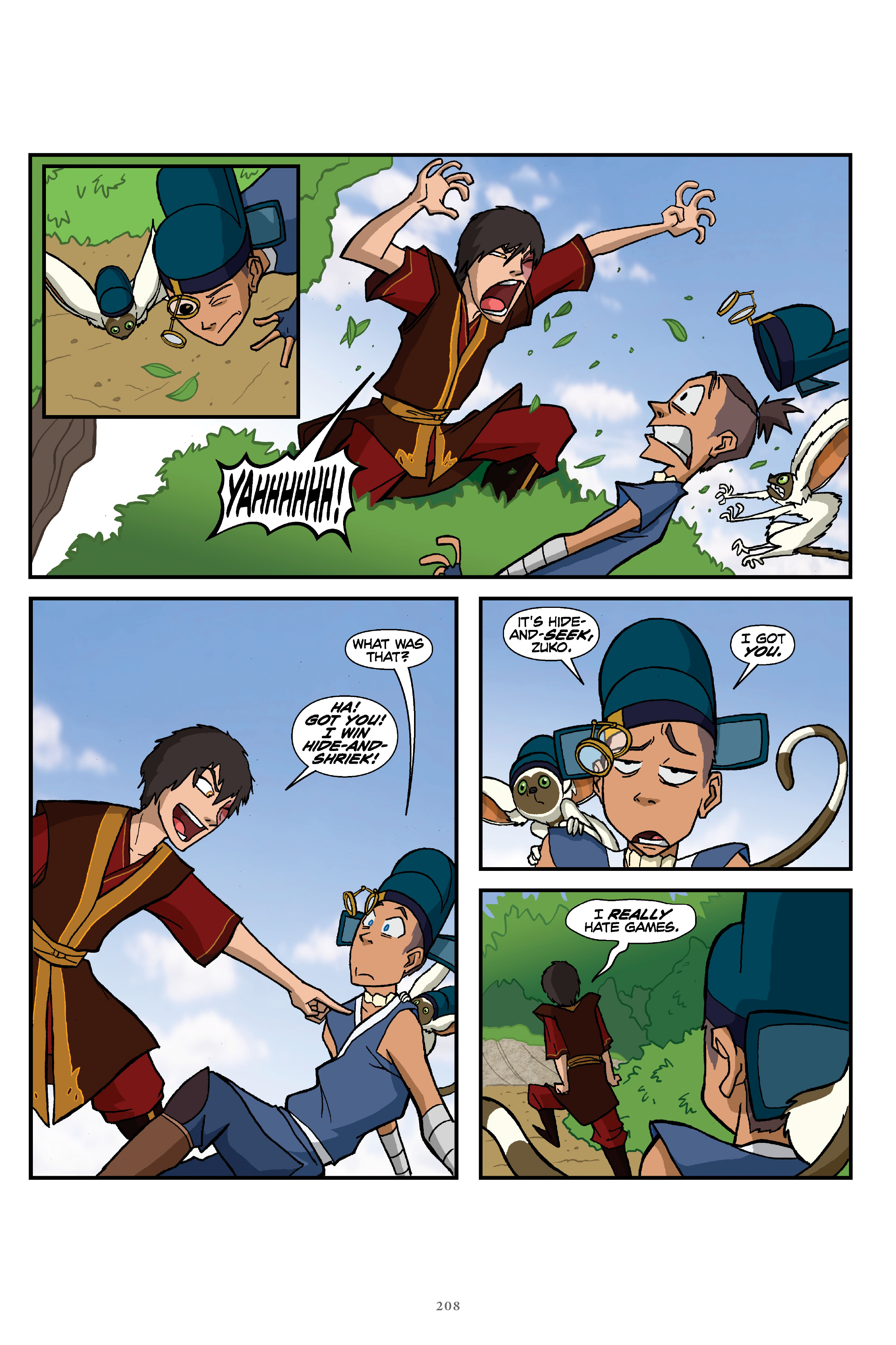 Read online Nickelodeon Avatar: The Last Airbender–The Lost Adventures & Team Avatar Tales Library Edition comic -  Issue # TPB (Part 3) - 10