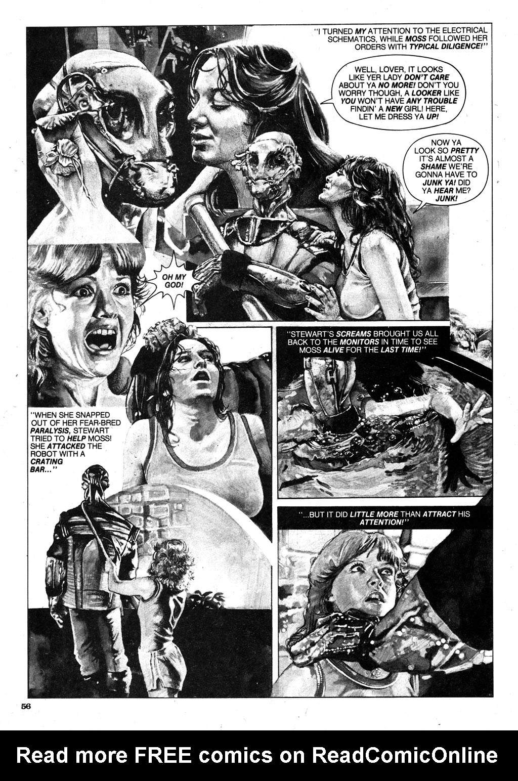Read online Vampirella (1969) comic -  Issue #103 - 56