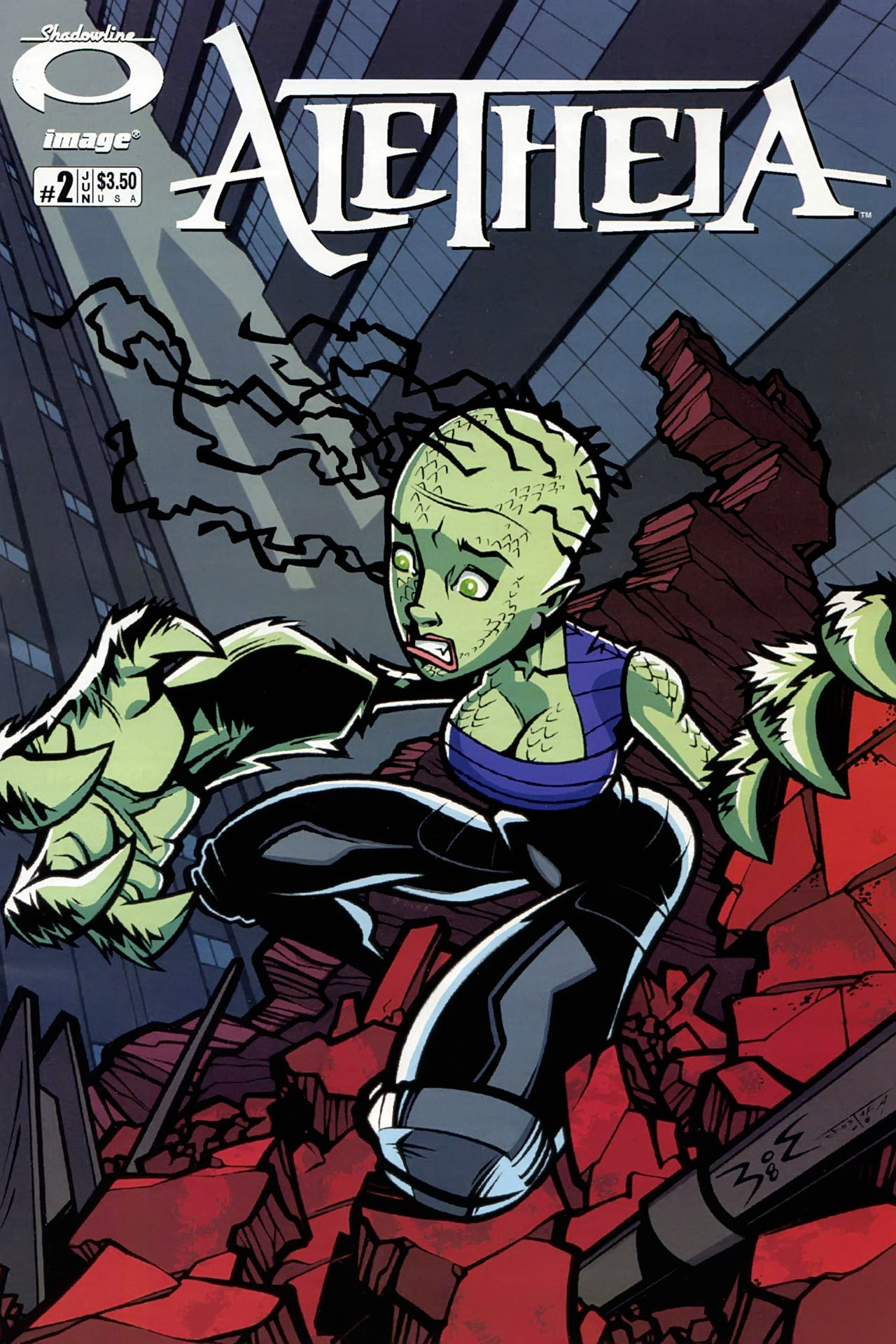 Read online Aletheia comic -  Issue #2 - 1