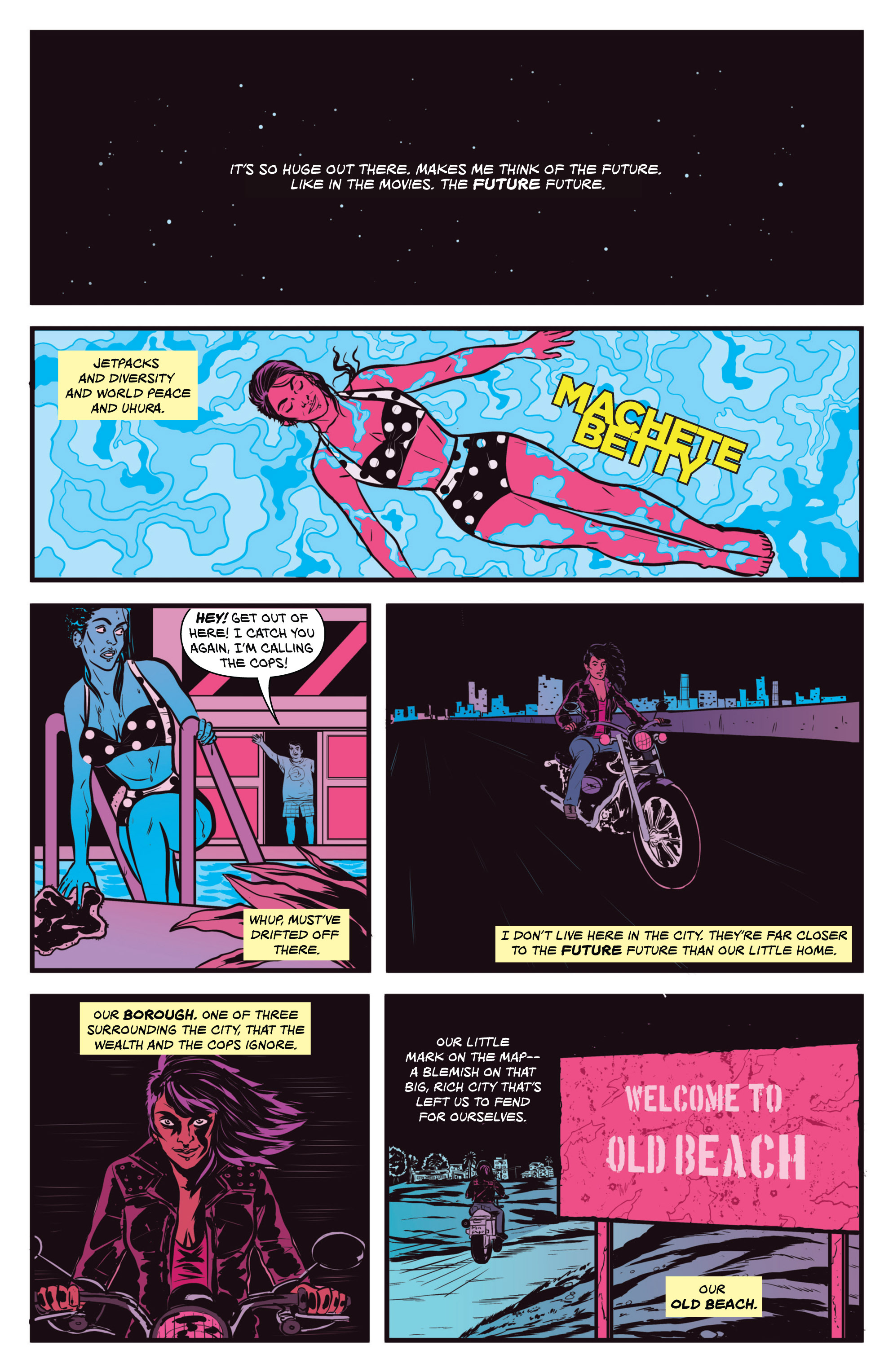 Read online Curb Stomp comic -  Issue #1 - 3