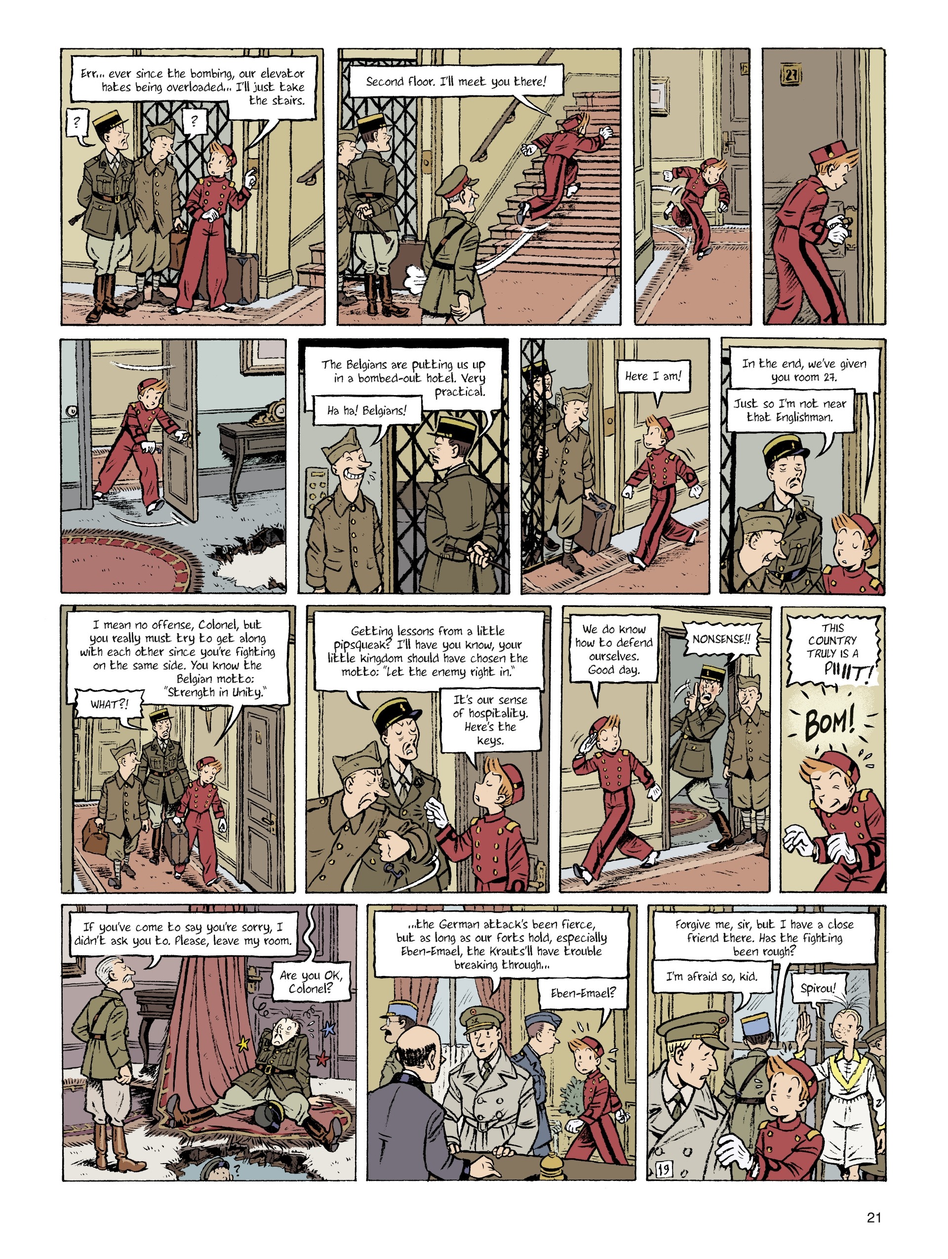 Read online Spirou: Hope Against All Odds comic -  Issue #1 - 21