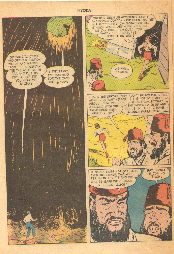 Read online Nyoka the Jungle Girl (1945) comic -  Issue #54 - 6