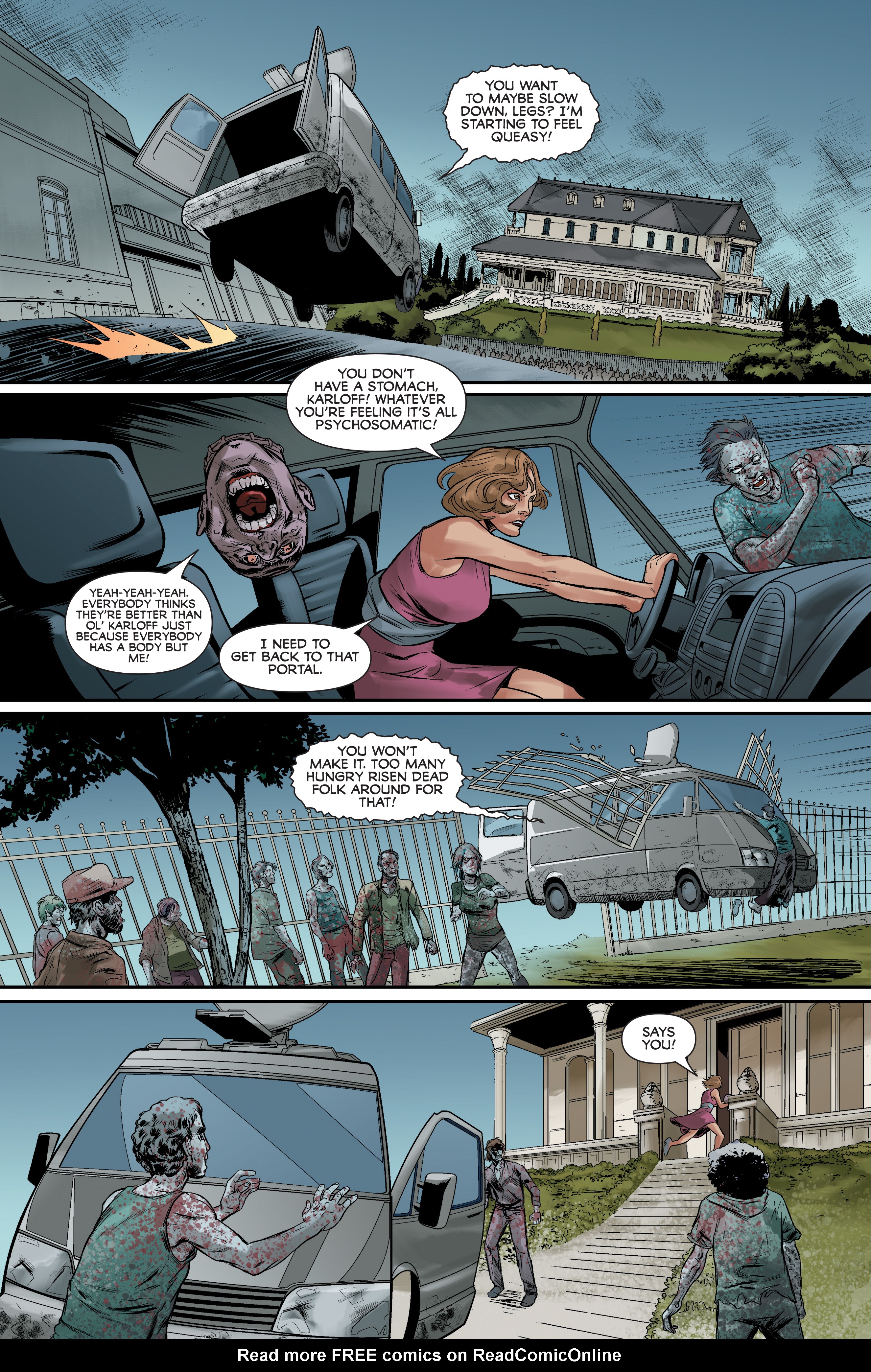 Read online Dean Koontz's Frankenstein: Storm Surge comic -  Issue #6 - 18