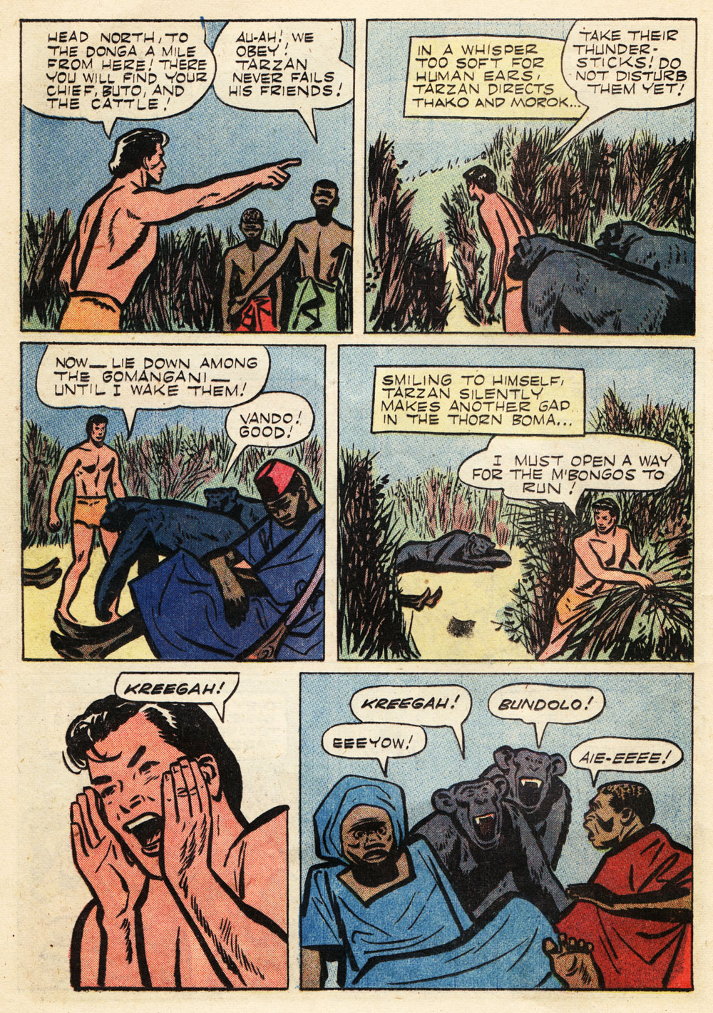 Read online Tarzan (1948) comic -  Issue #71 - 24