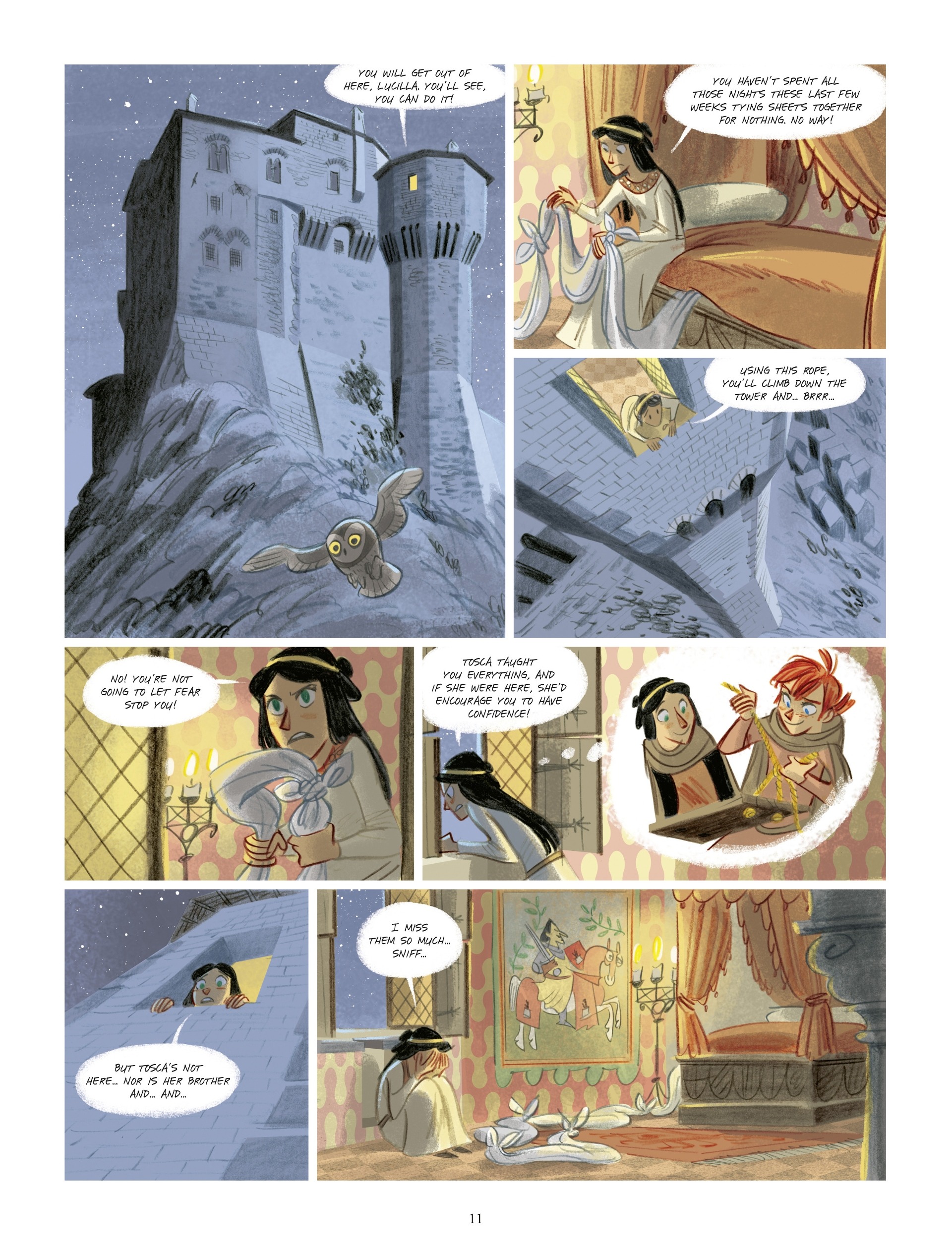 Read online Tosca comic -  Issue #3 - 11
