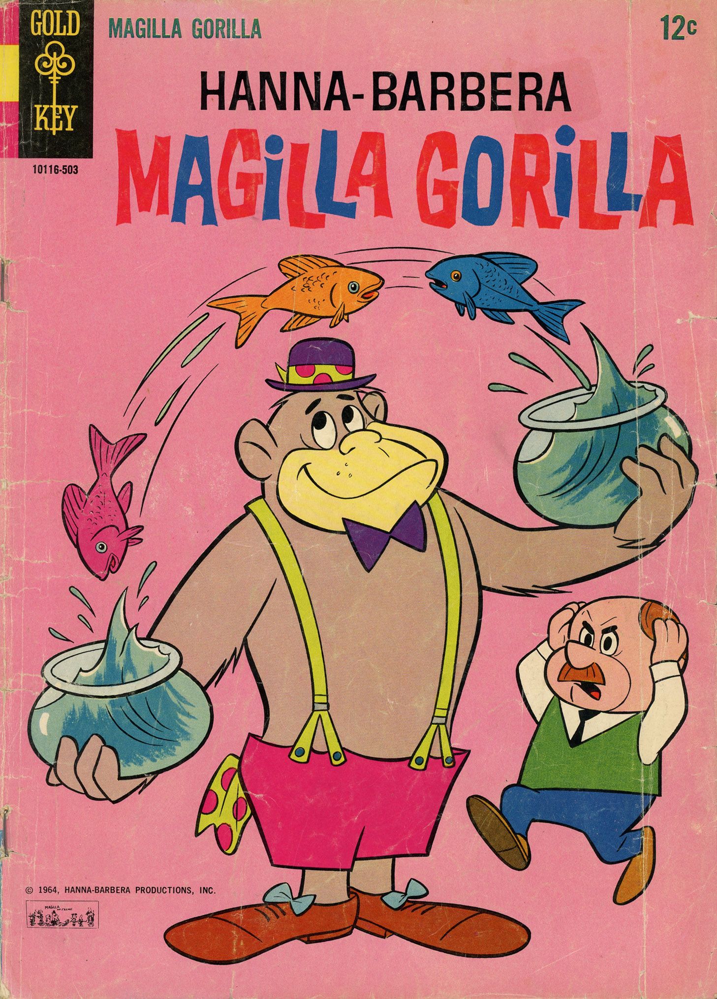 Read online Magilla Gorilla (1964) comic -  Issue #4 - 1