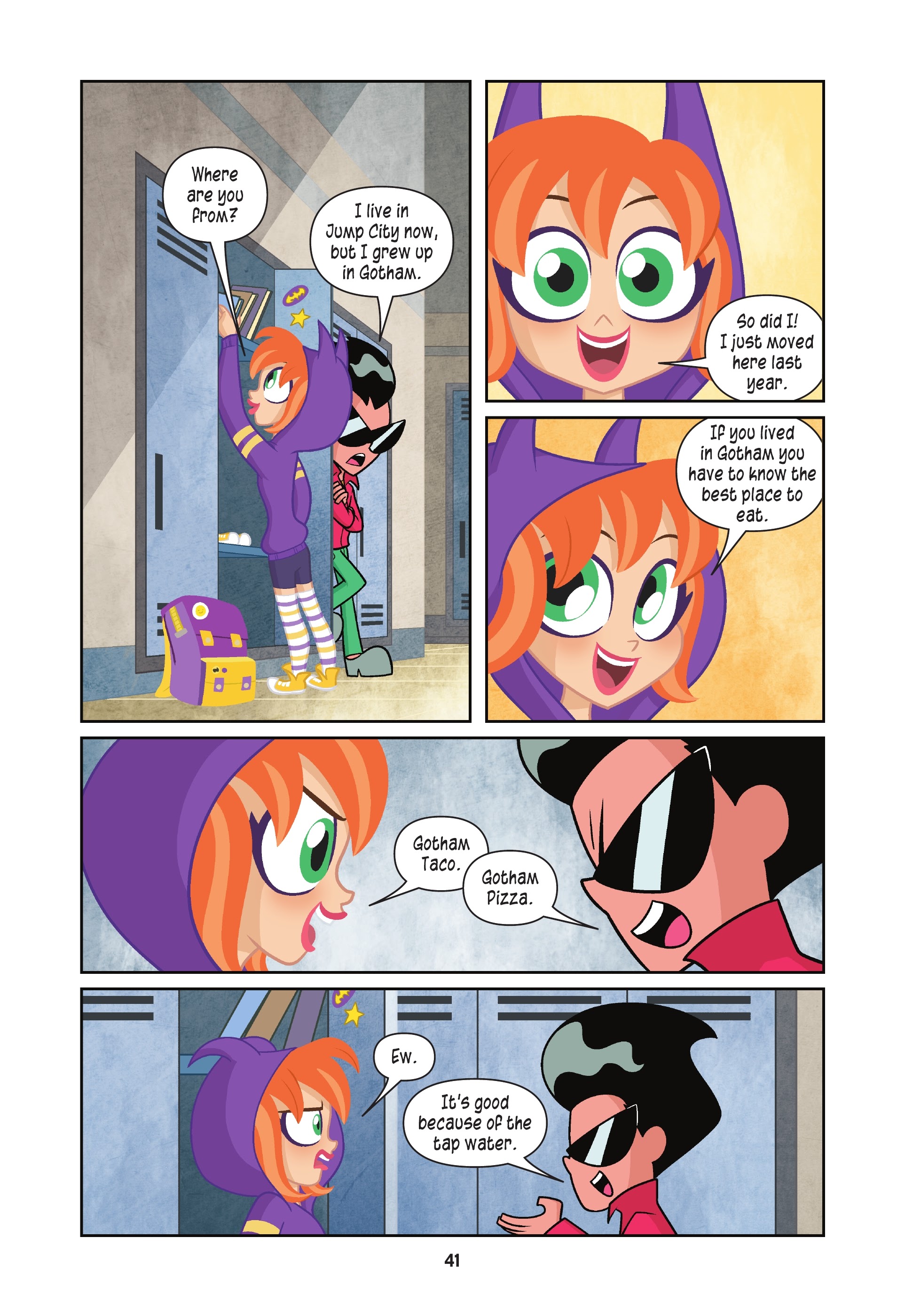 Read online Teen Titans Go!/DC Super Hero Girls: Exchange Students comic -  Issue # TPB (Part 1) - 40