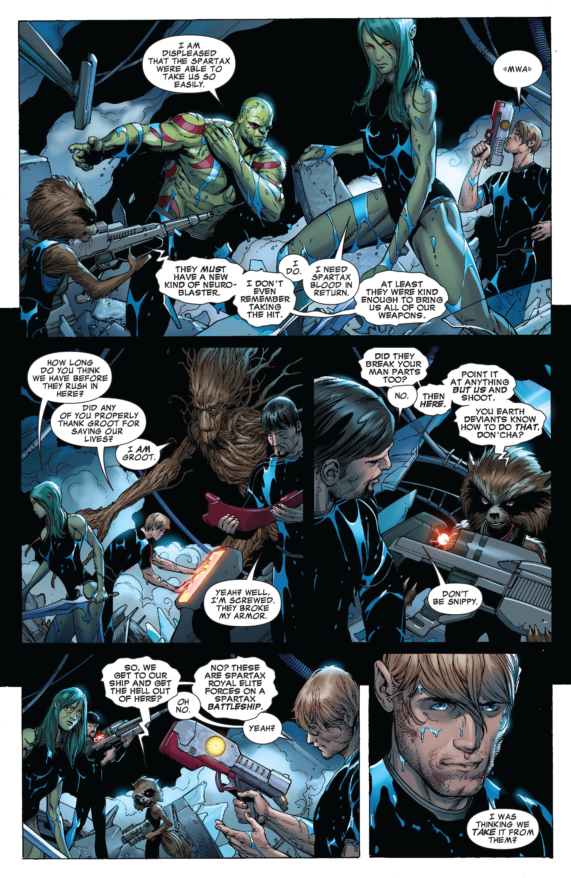 Read online Guardians Of The Galaxy by Brian Michael Bendis comic -  Issue # TPB 1 (Part 1) - 87