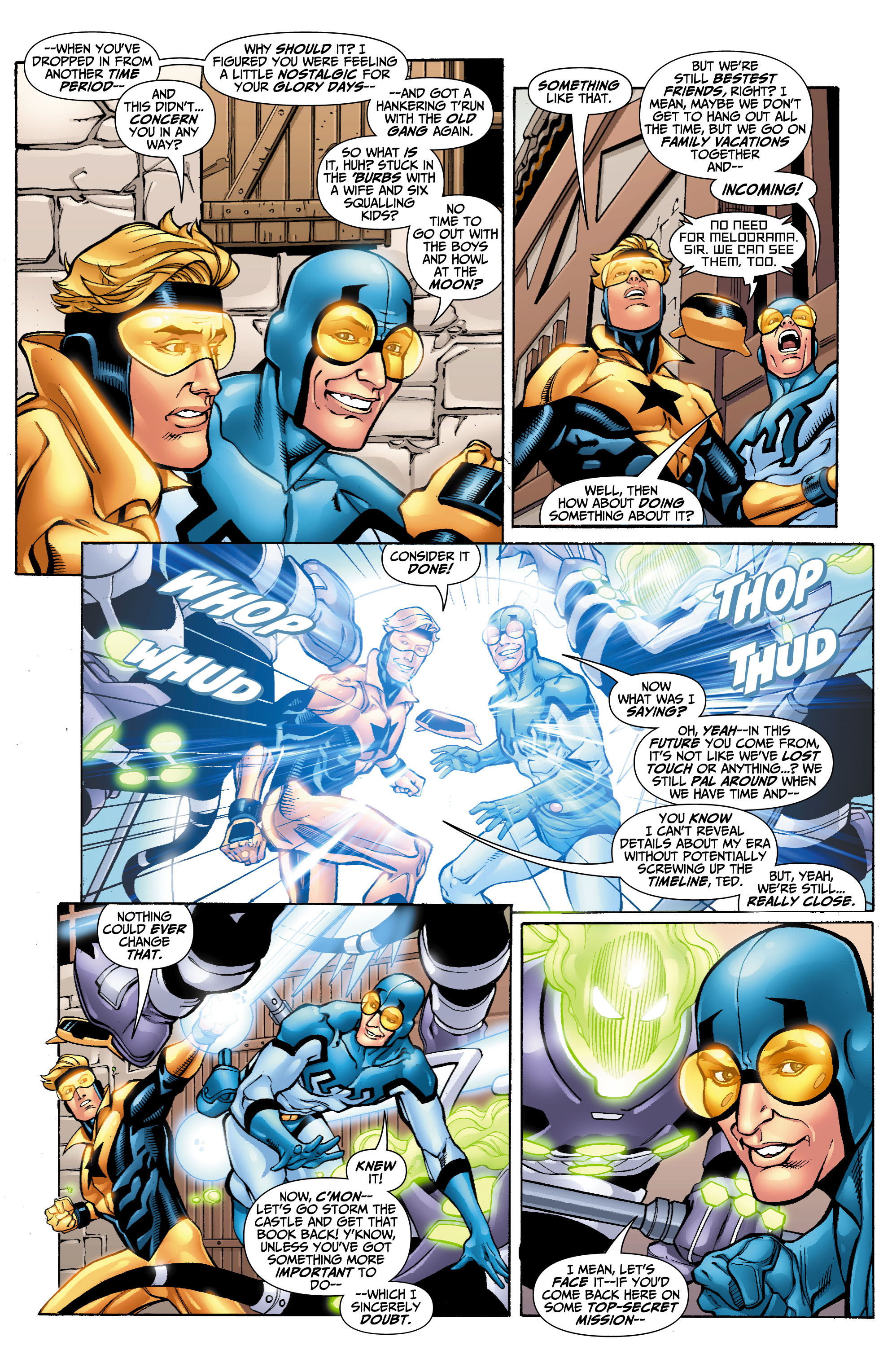 Read online Booster Gold (2007) comic -  Issue #35 - 10