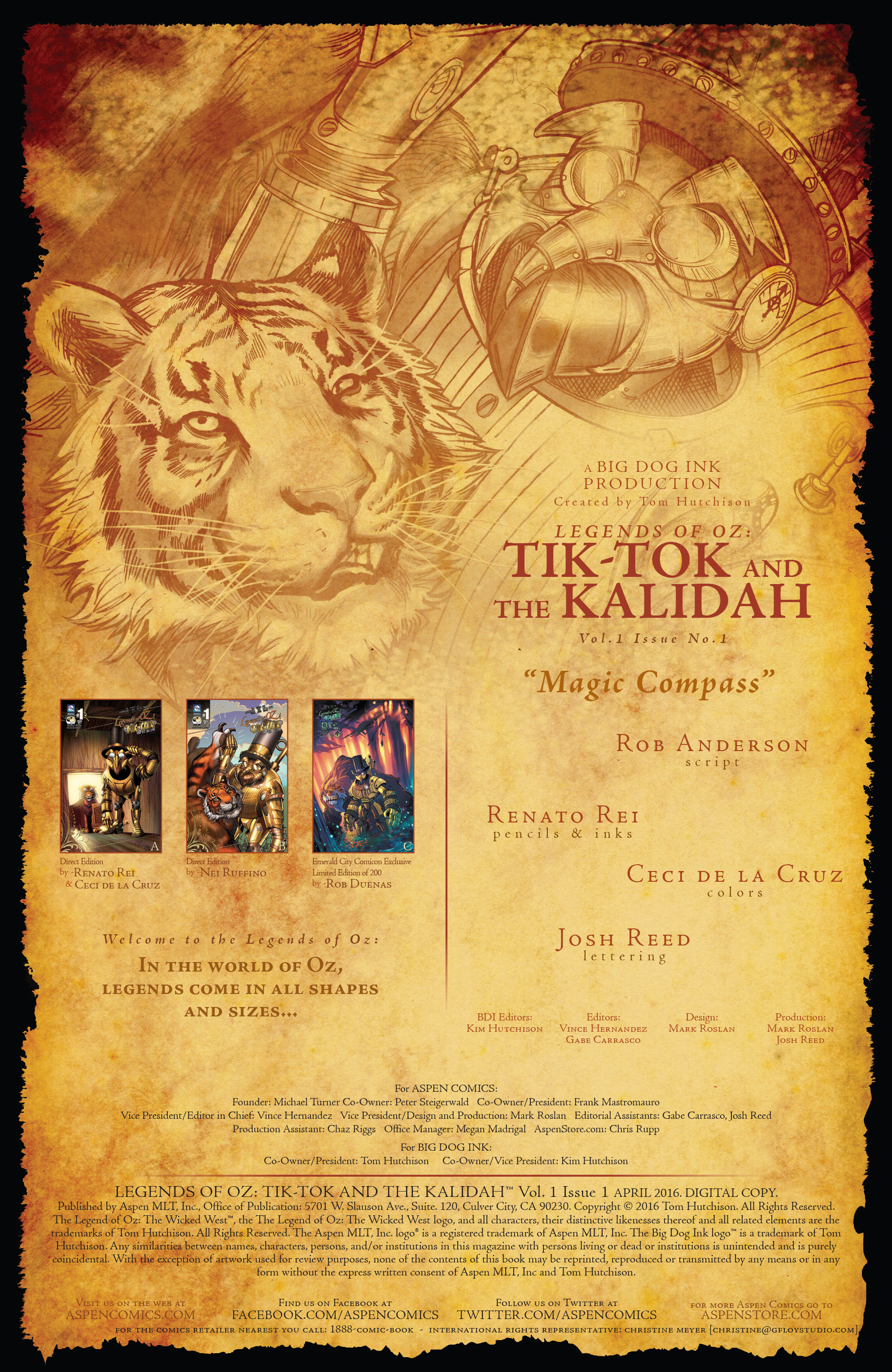 Read online Legends of Oz: Tik-Tok and the Kalidah comic -  Issue #1 - 3