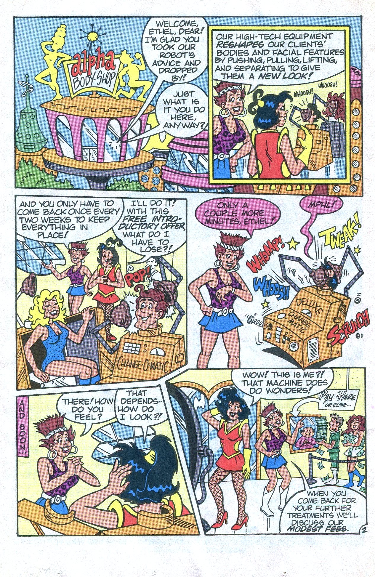 Read online Archie 3000! (1989) comic -  Issue #15 - 14