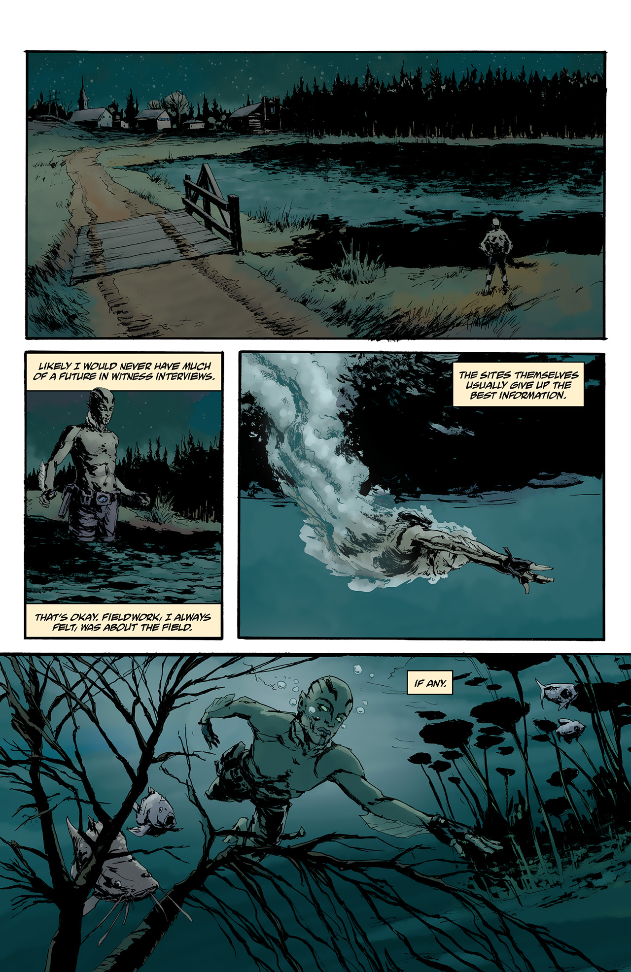 Read online Abe Sapien: The Haunted Boy comic -  Issue # Full - 12