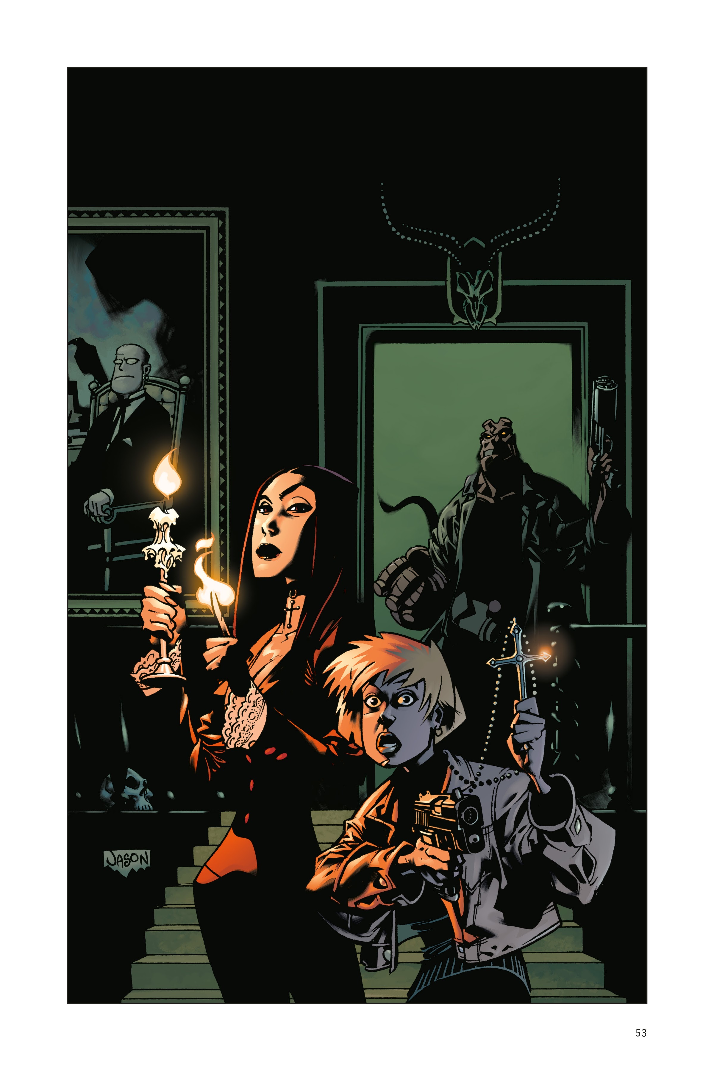 Read online Hellboy: 25 Years of Covers comic -  Issue # TPB (Part 1) - 55
