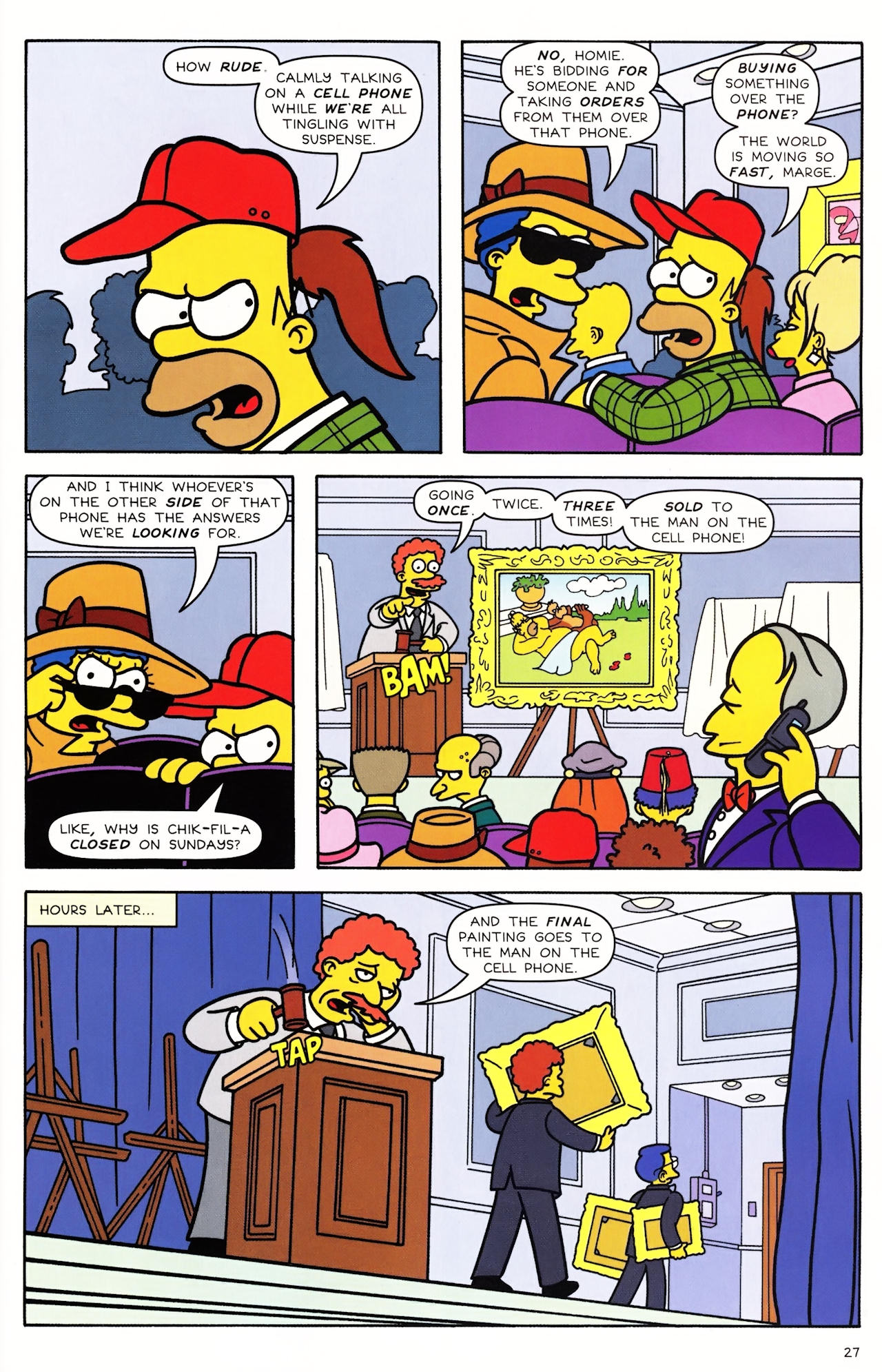 Read online Simpsons Comics comic -  Issue #153 - 22