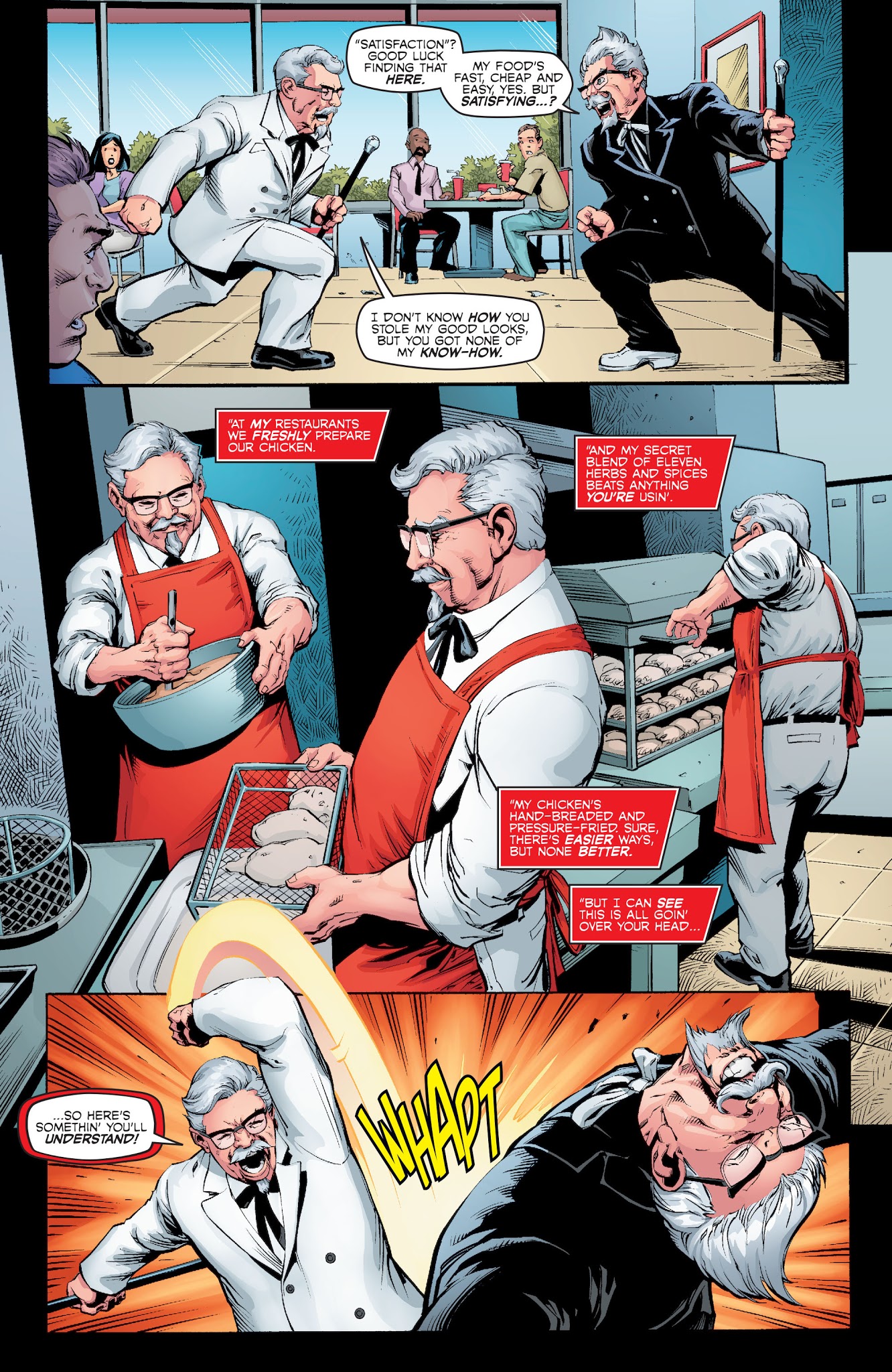 Read online KFC: The Colonel of Two Worlds comic -  Issue # Full - 13