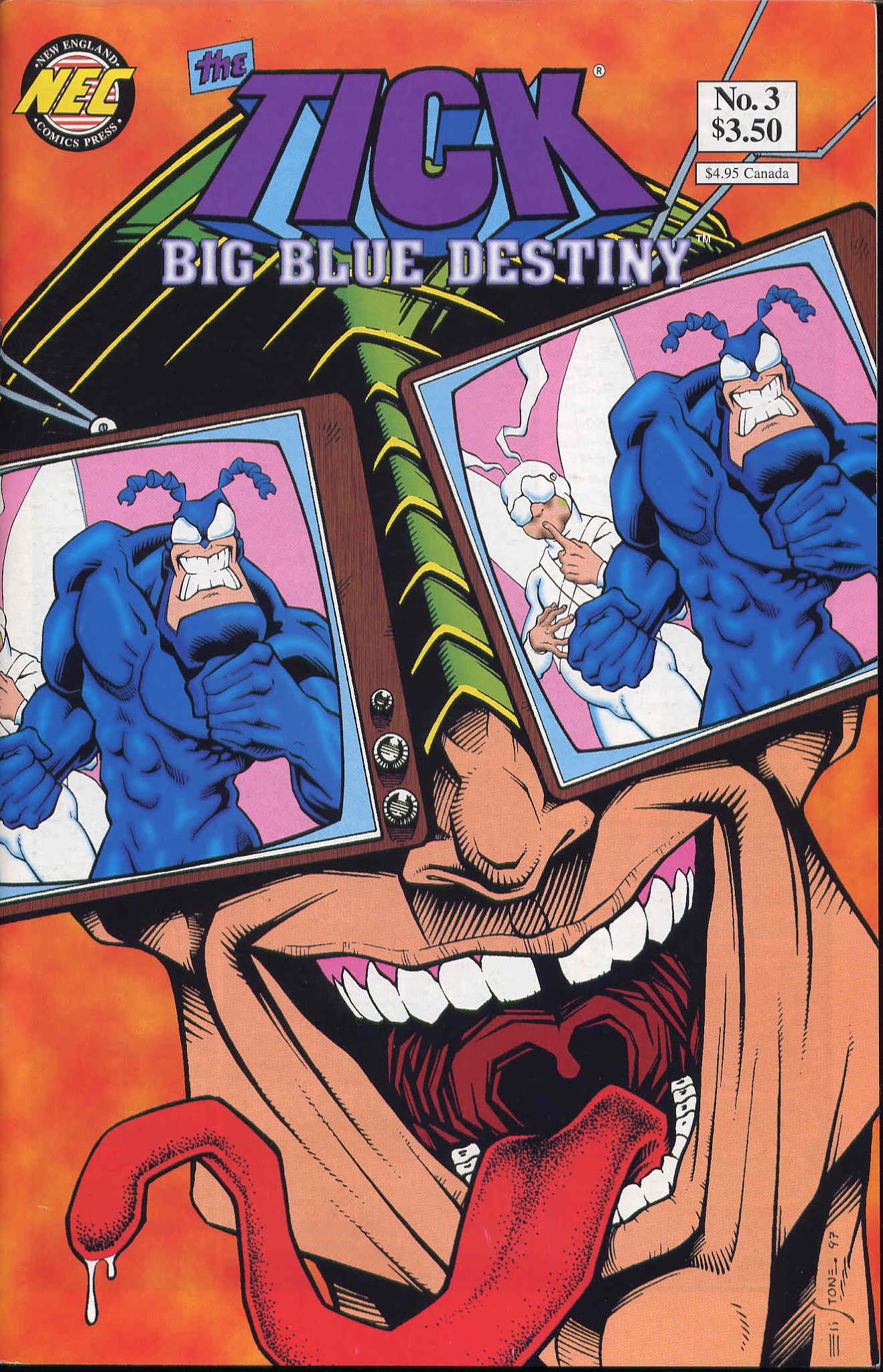 Read online The Tick: Big Blue Destiny comic -  Issue #3 - 1