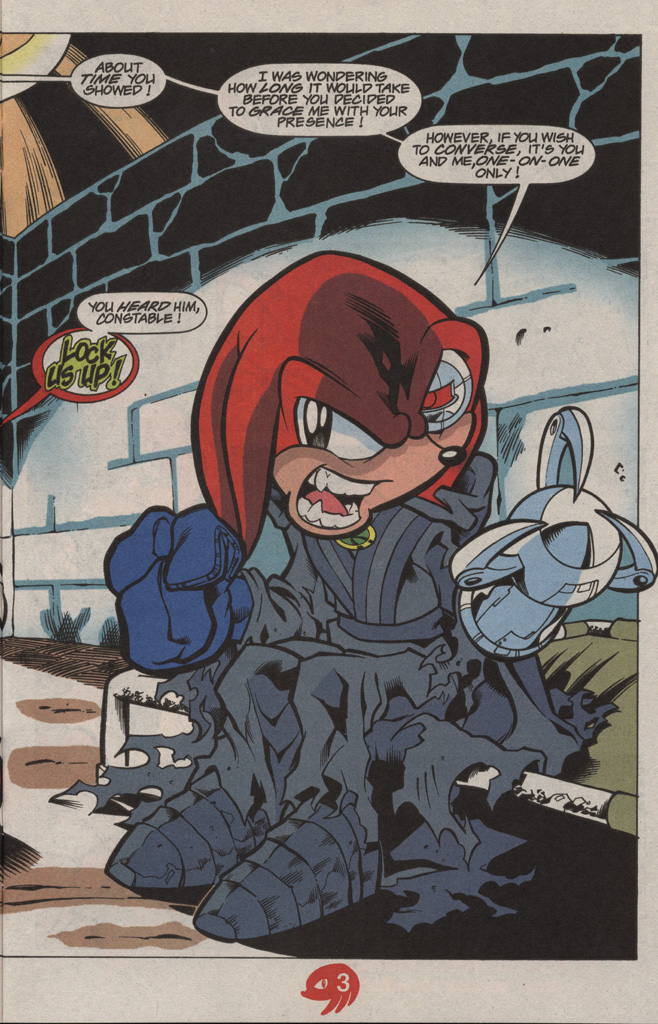 Read online Knuckles the Echidna comic -  Issue #18 - 7
