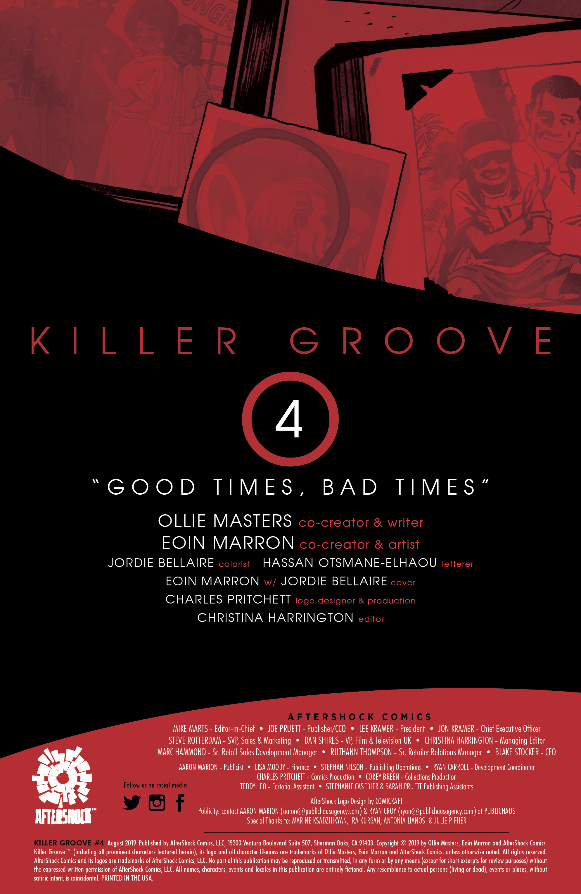Read online Killer Groove comic -  Issue #4 - 2