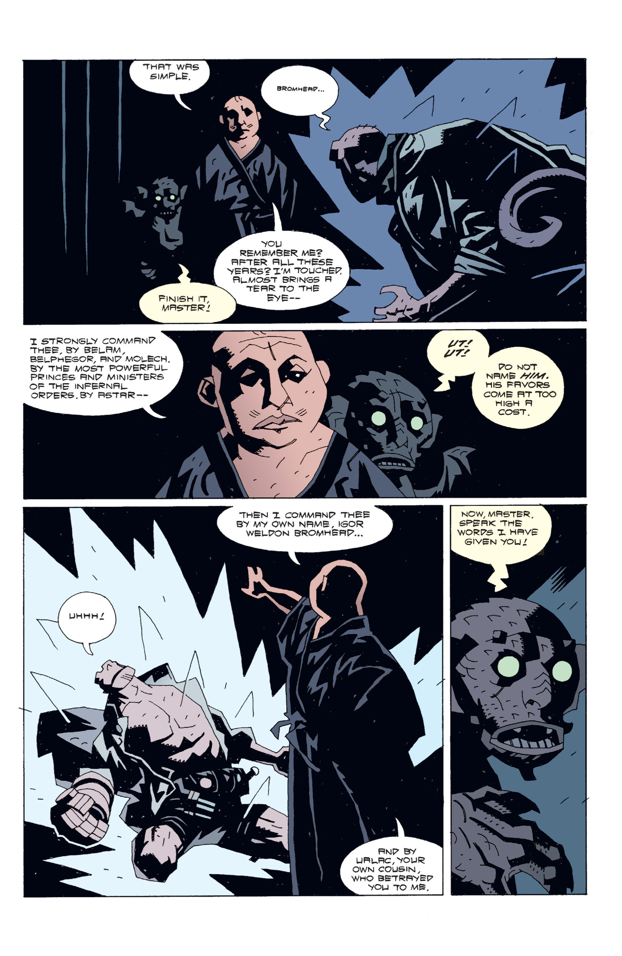 Read online Hellboy comic -  Issue #4 - 94
