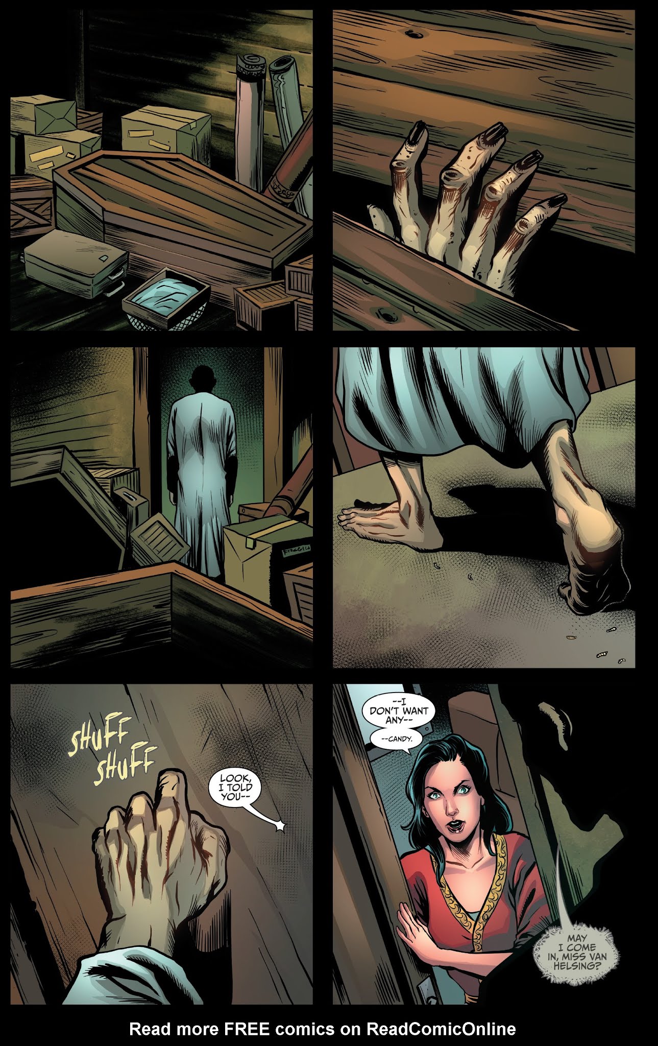 Read online Van Helsing: Sword of Heaven comic -  Issue #2 - 12