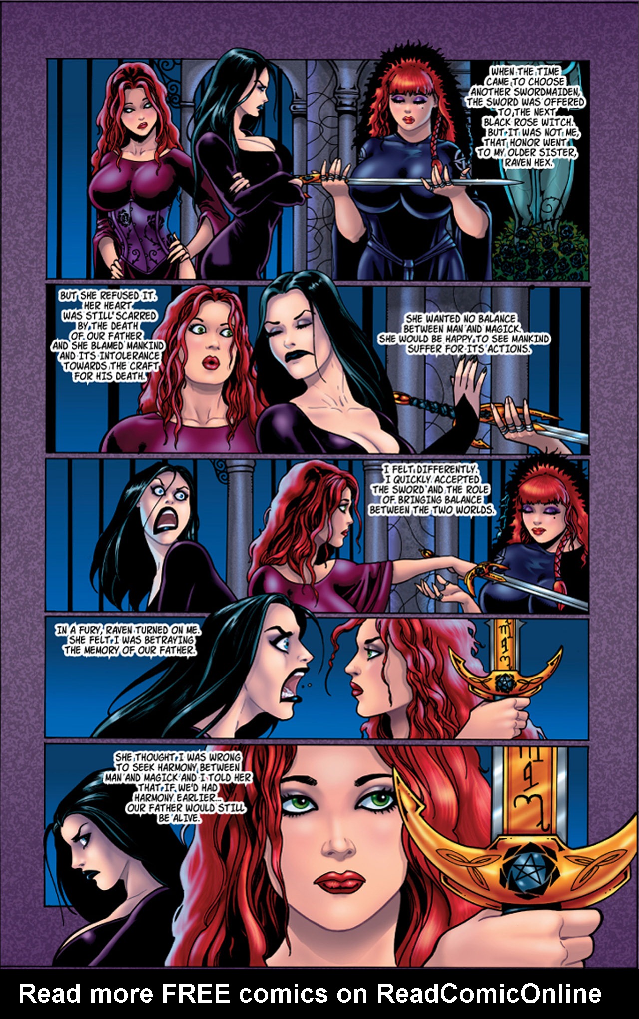 Read online Tarot: Witch of the Black Rose comic -  Issue #61 - 12