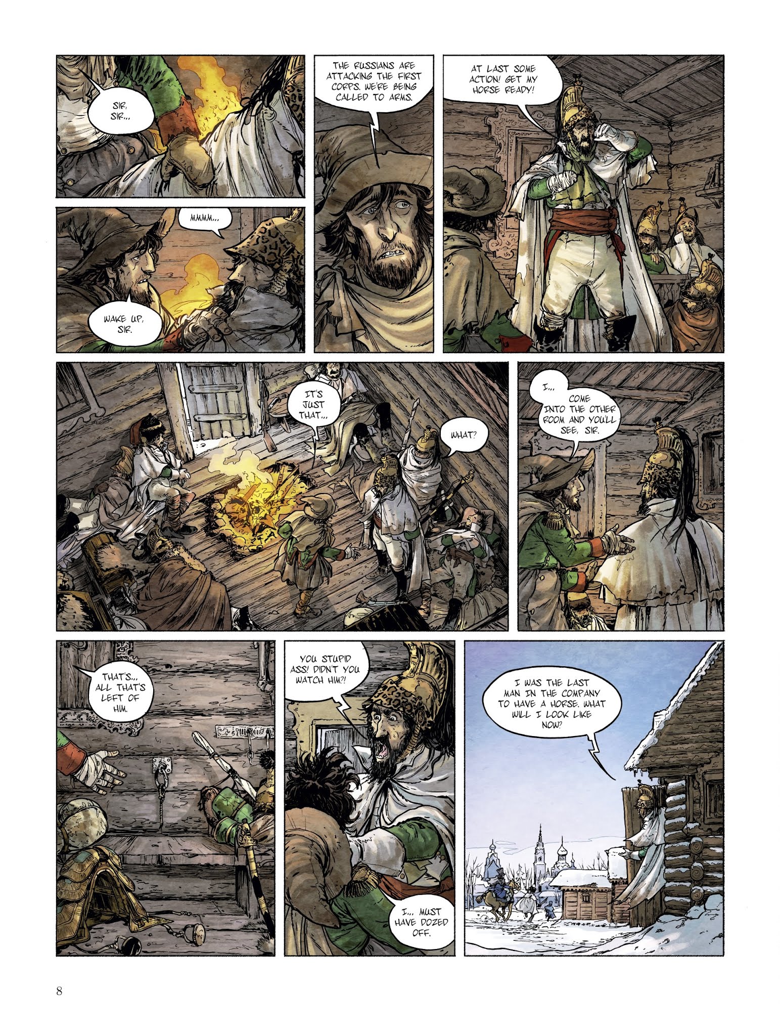 Read online Berezina comic -  Issue #3 - 10