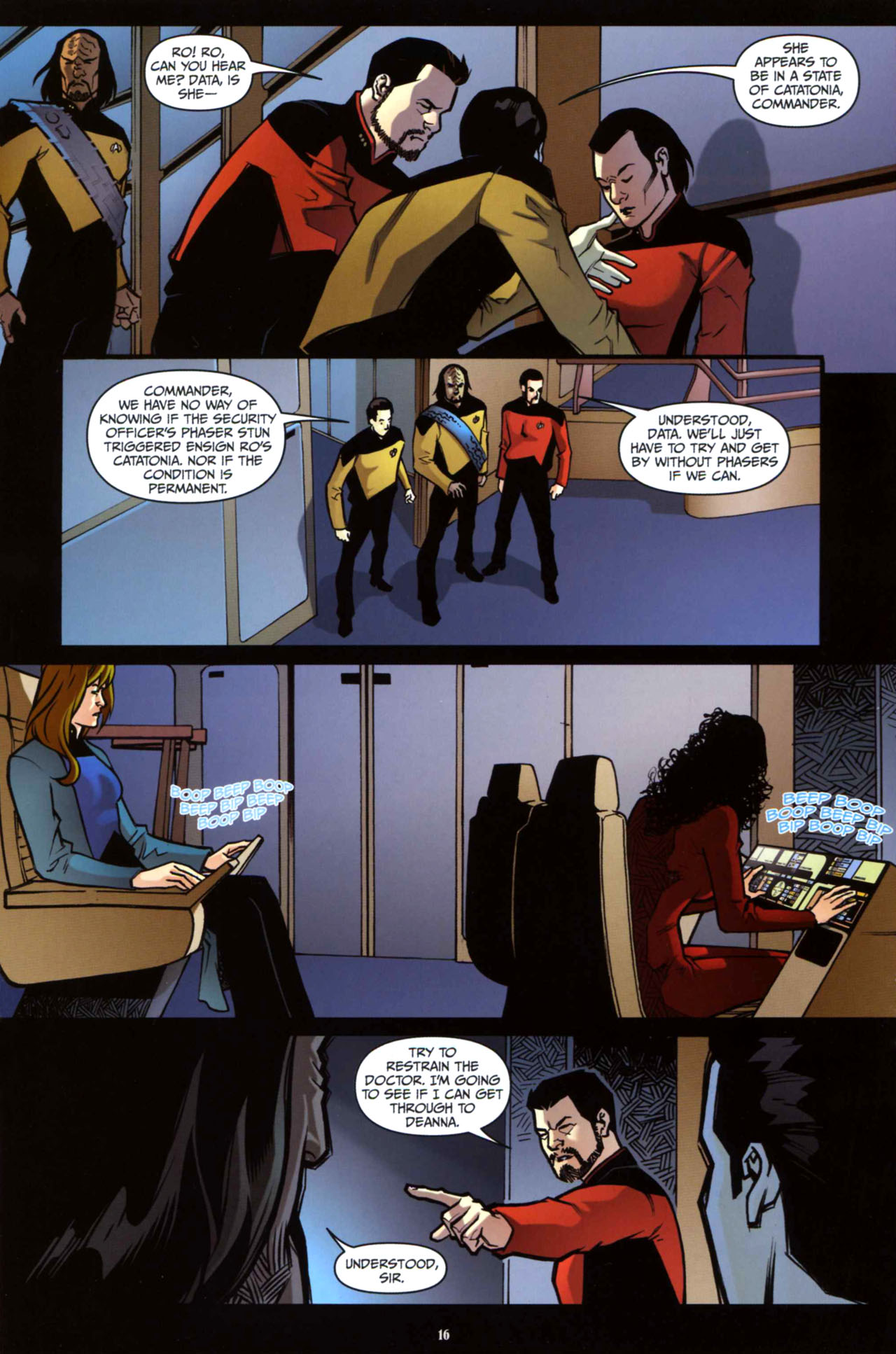 Star Trek: The Next Generation: Intelligence Gathering Issue #4 #4 - English 18