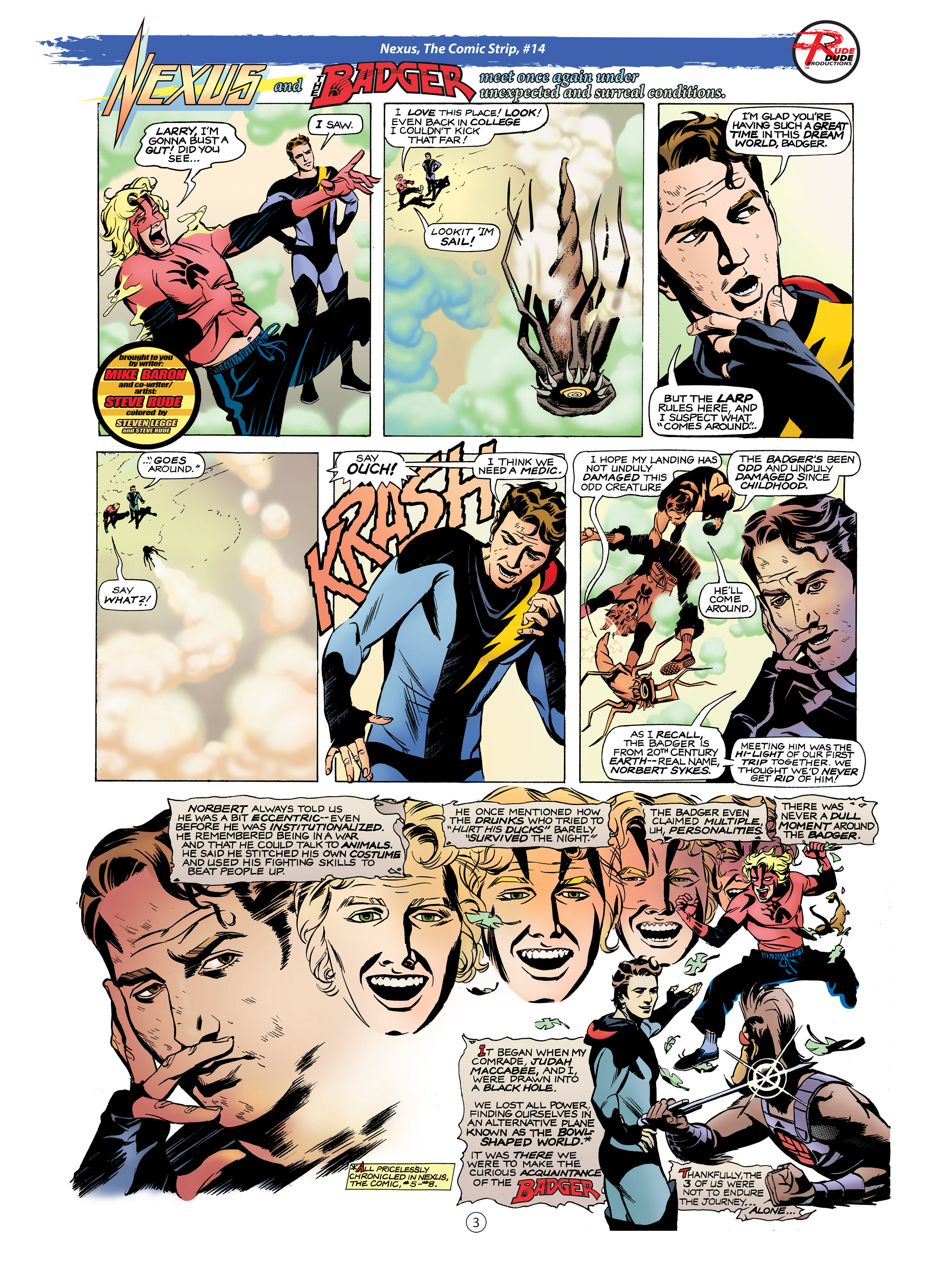 Read online Nexus: The Comic Strip comic -  Issue #4 - 3