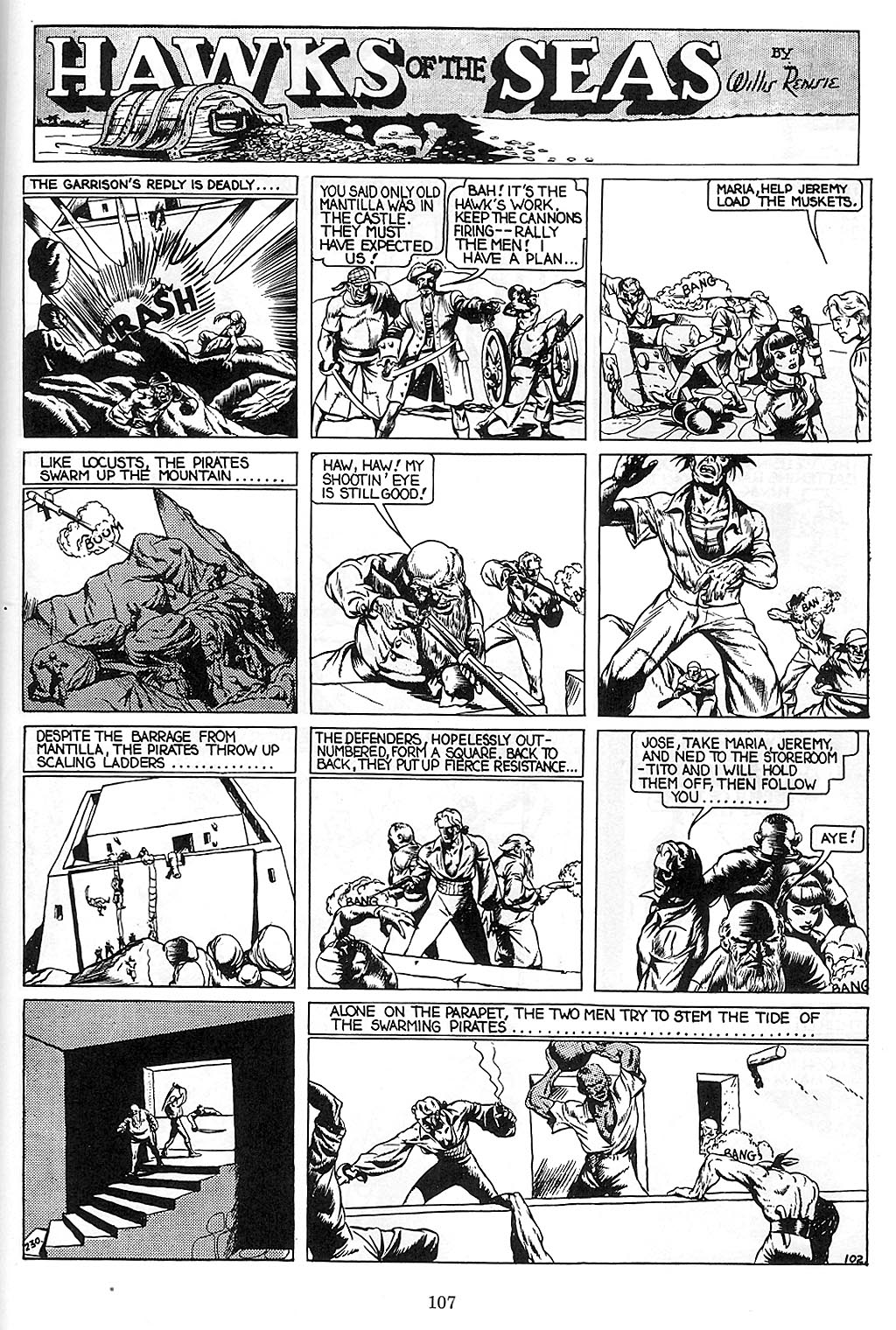 Read online Will Eisner's Hawks of the Seas comic -  Issue # TPB - 108
