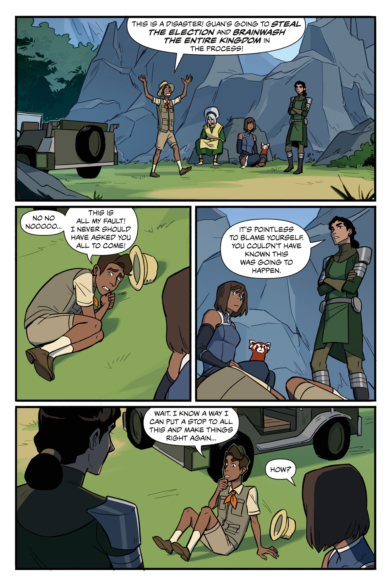 Read online Nickelodeon The Legend of Korra: Ruins of the Empire comic -  Issue # TPB 2 - 57