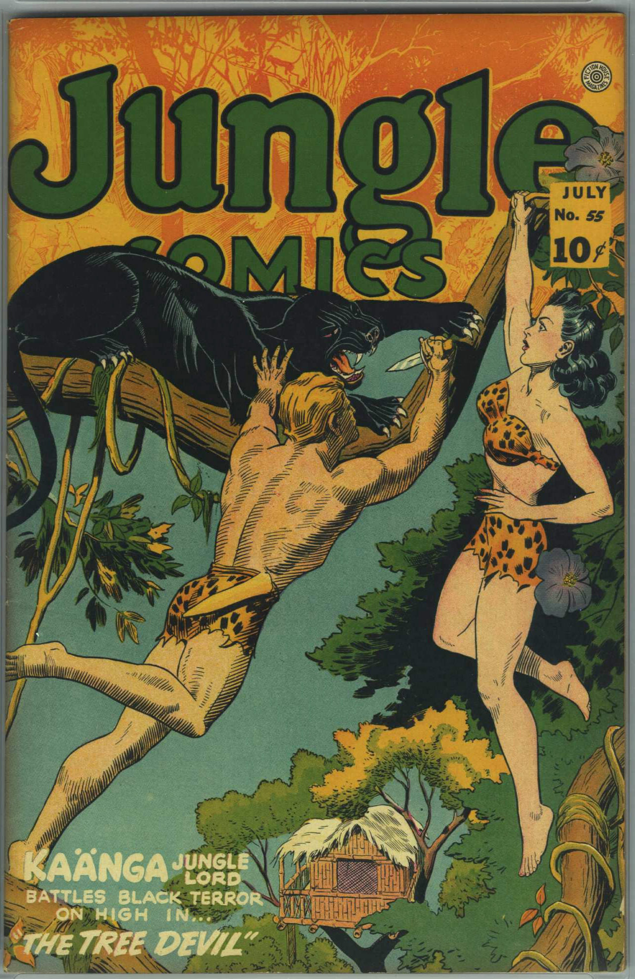Read online Jungle Comics comic -  Issue #55 - 1