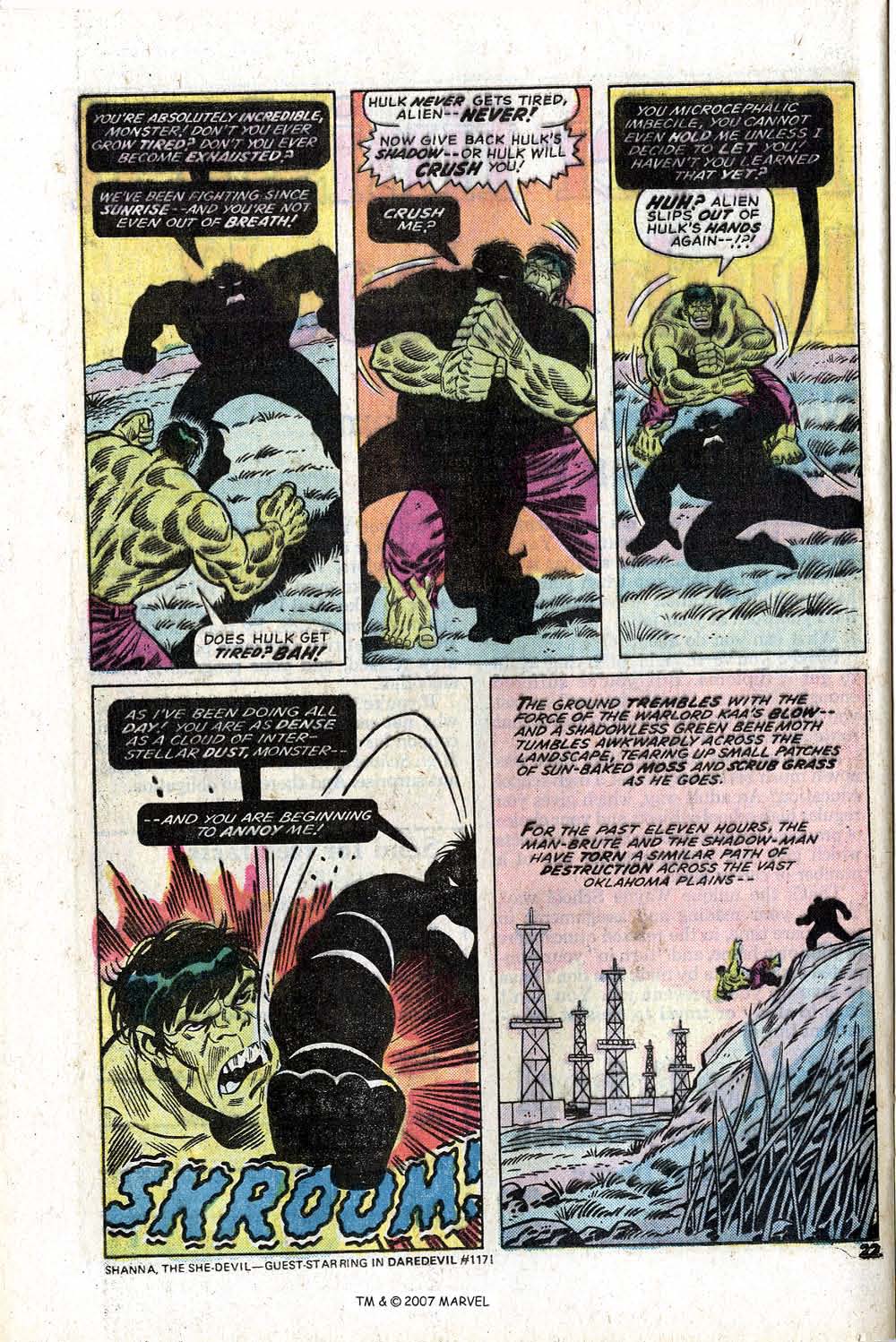 Read online The Incredible Hulk (1968) comic -  Issue #184 - 24