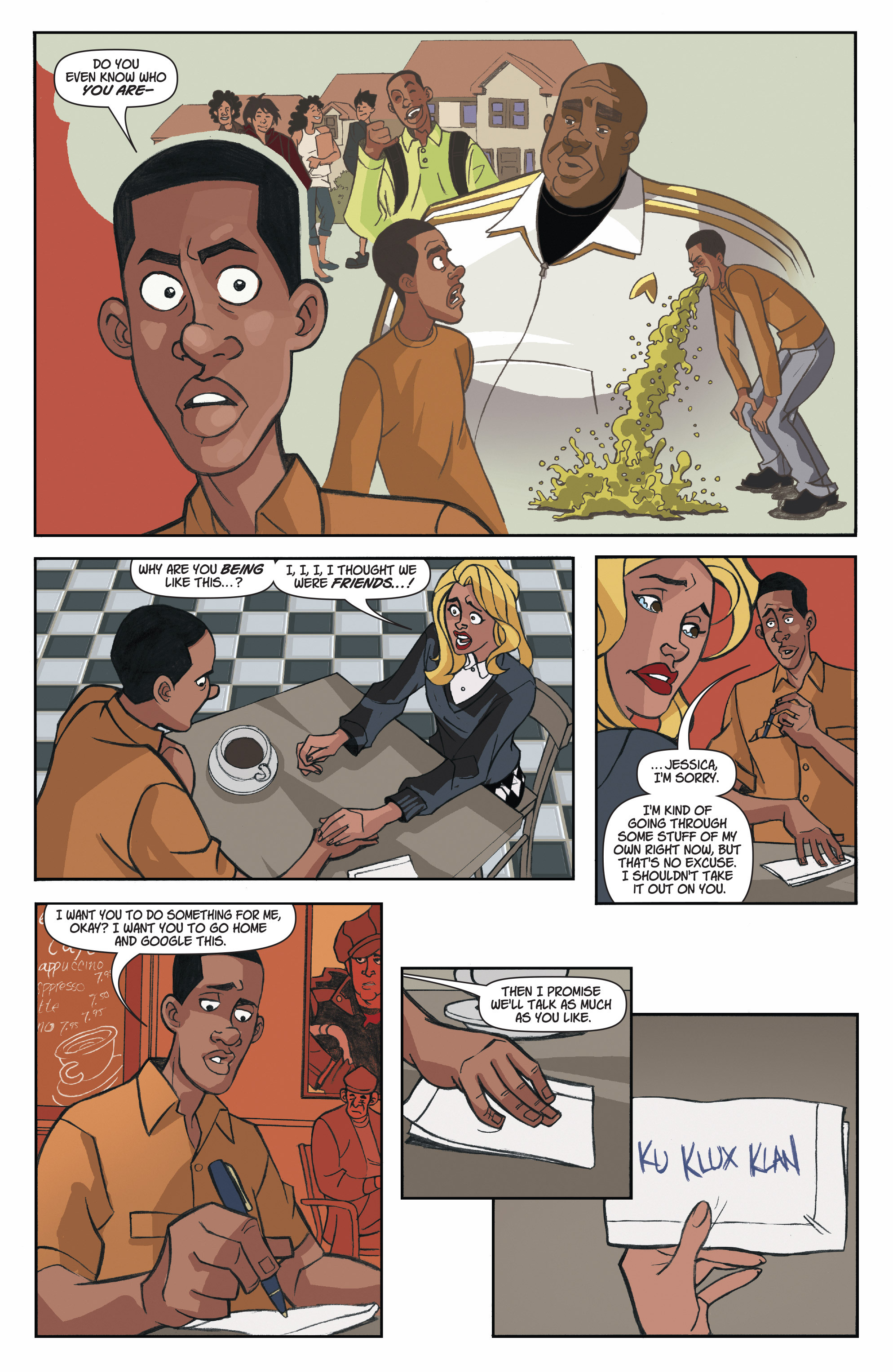 Read online A Train Called Love comic -  Issue #5 - 9