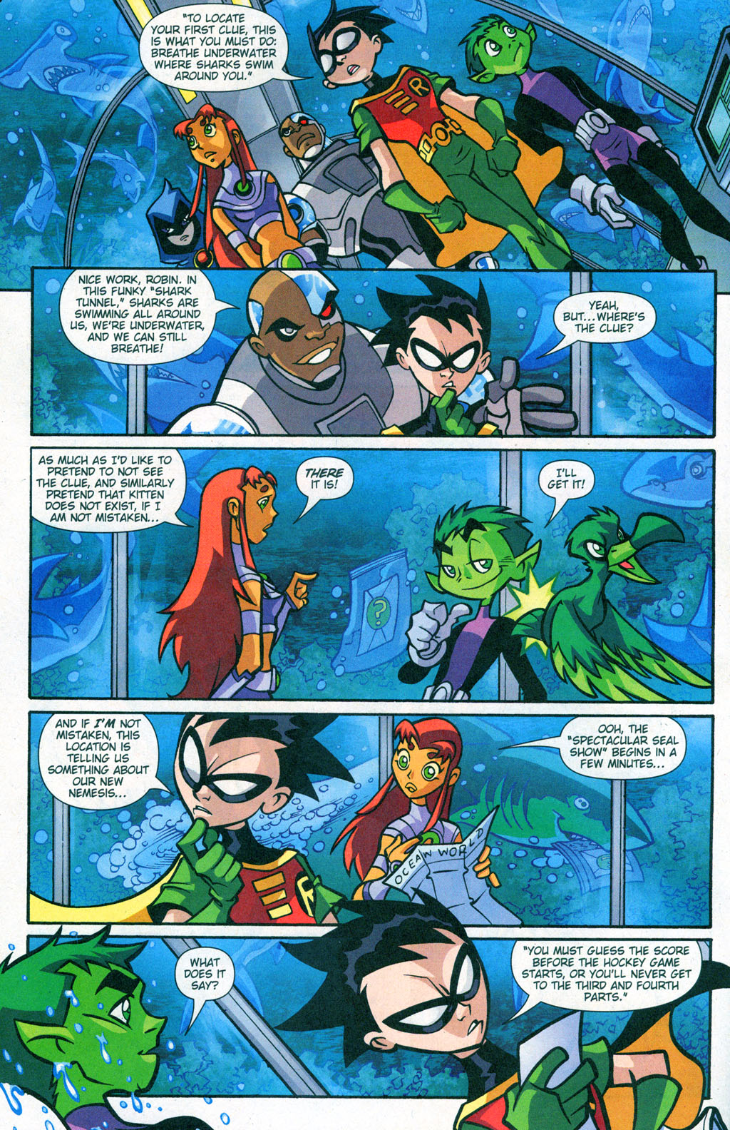 Read online Teen Titans Go! (2003) comic -  Issue #15 - 7