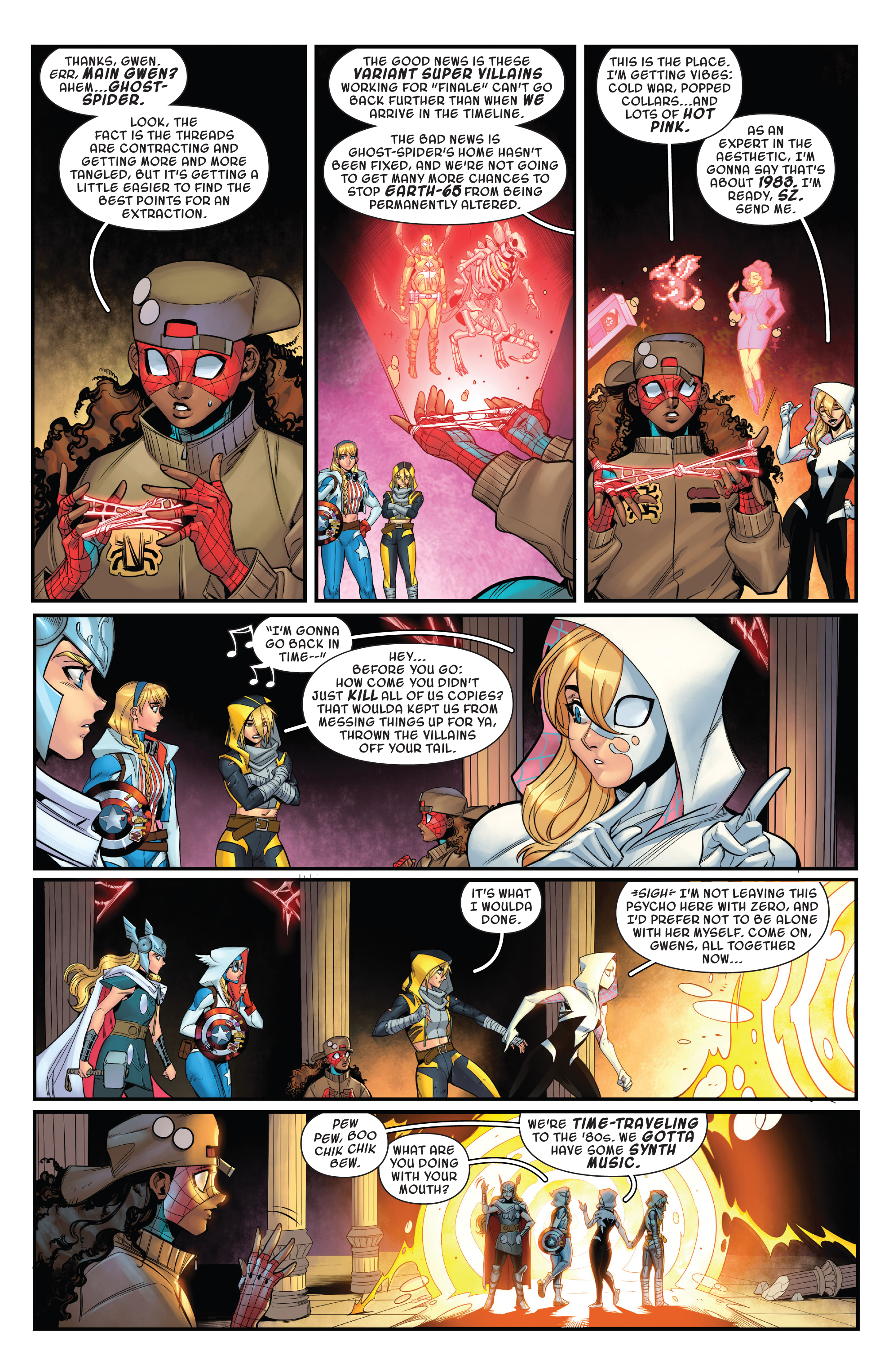 Read online Spider-Gwen: Gwenverse comic -  Issue #3 - 4