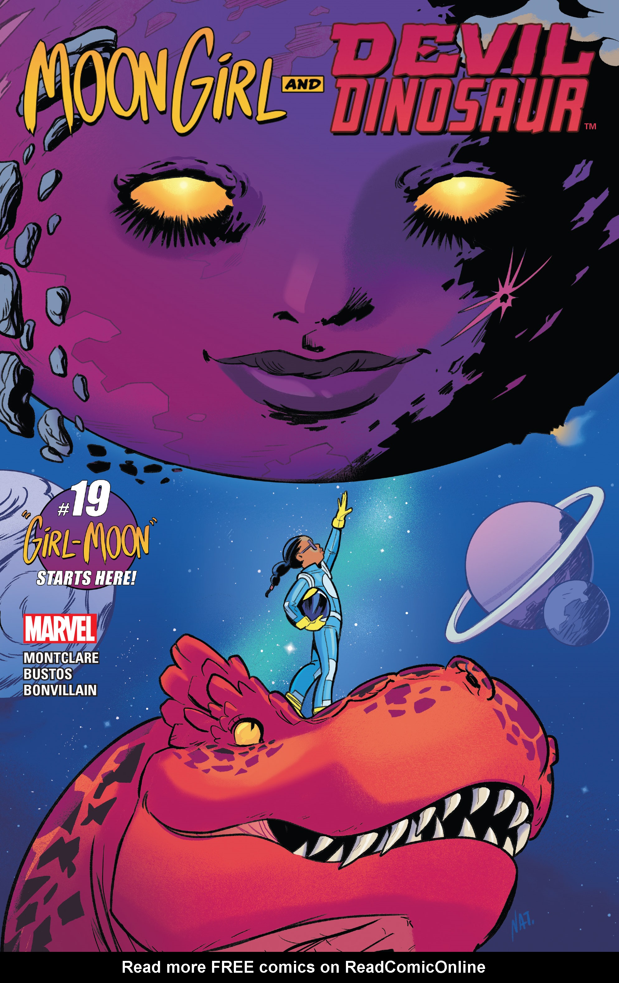 Read online Moon Girl And Devil Dinosaur comic -  Issue #19 - 1
