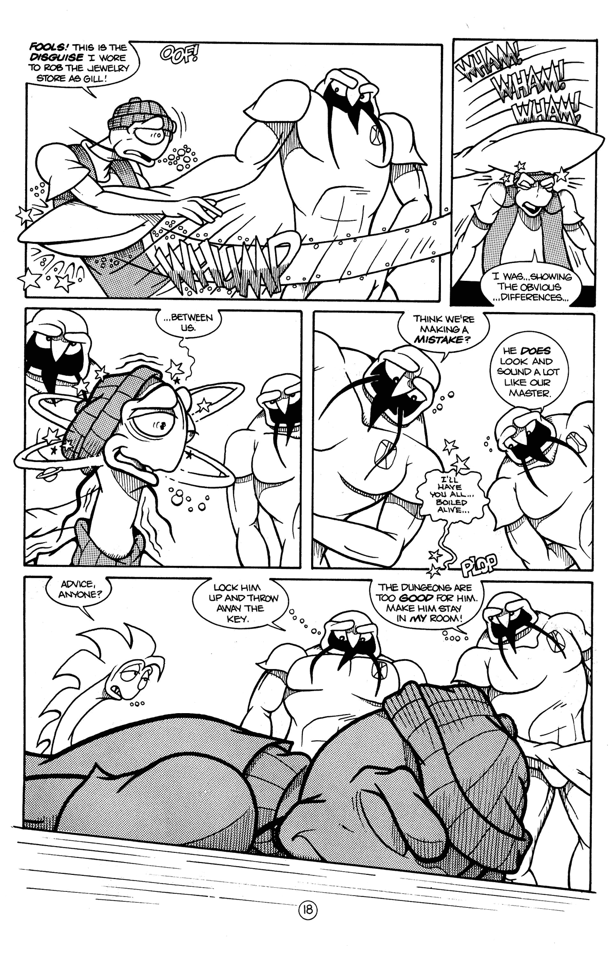 Read online Fish Shticks comic -  Issue #4 - 19