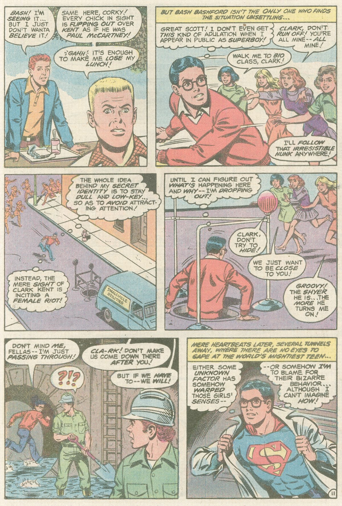 The New Adventures of Superboy 26 Page 11