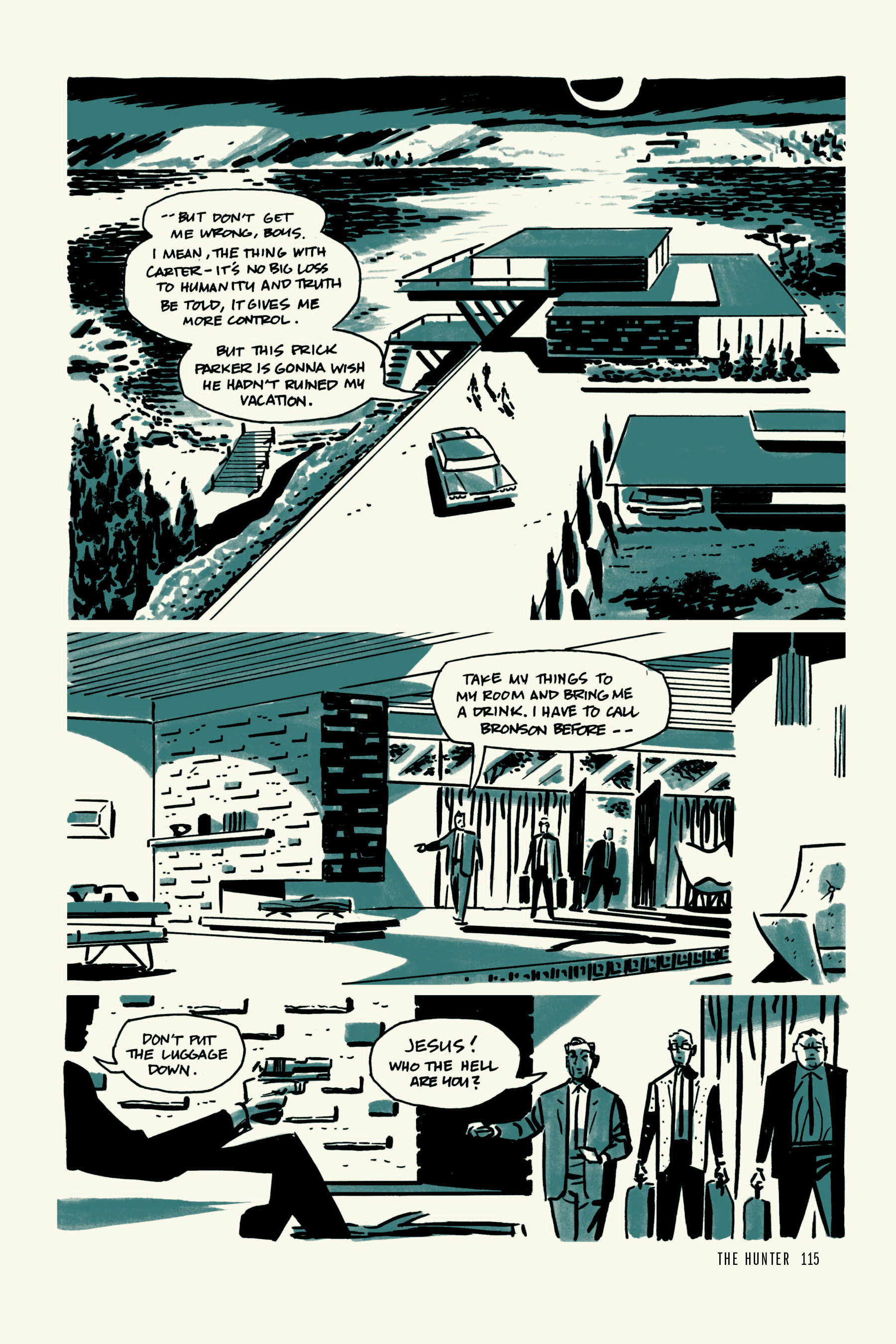 Read online Richard Stark's Parker comic -  Issue #1 - 113