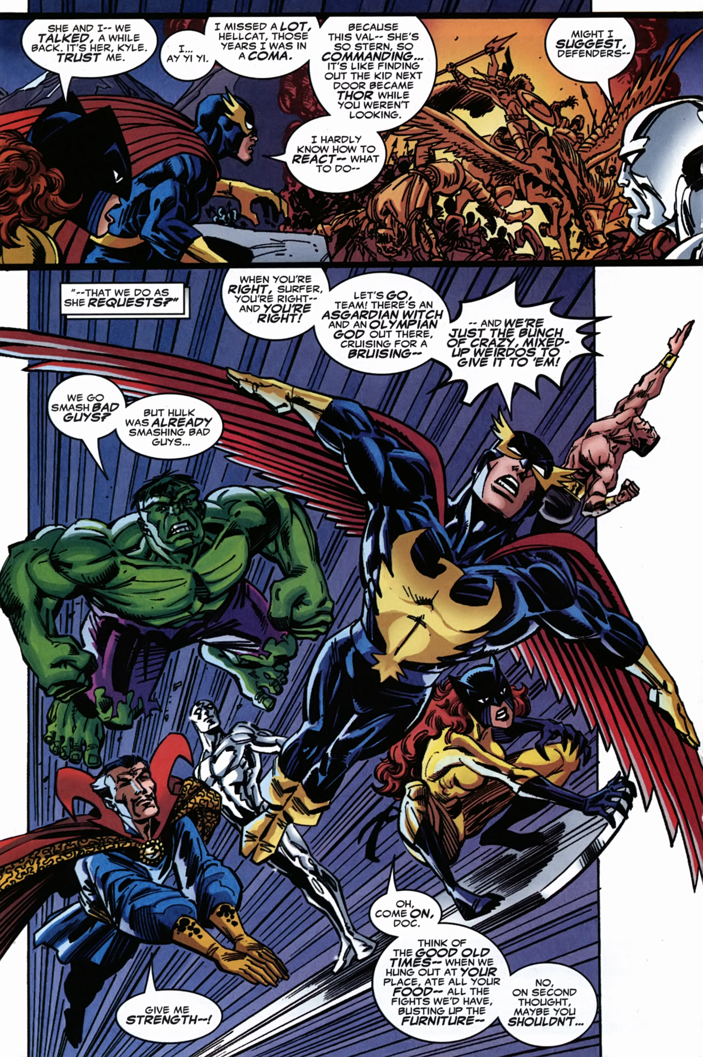 Read online Defenders (2001) comic -  Issue #4 - 8