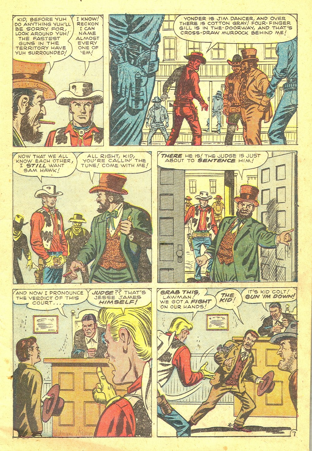 Read online Kid Colt Outlaw comic -  Issue #101 - 11