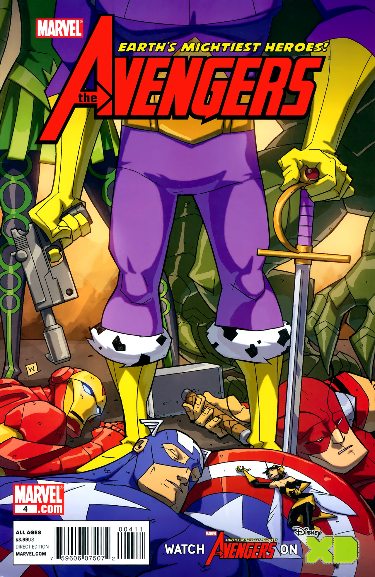 Read online Avengers: Earth's Mightiest Heroes (2011) comic -  Issue #4 - 1