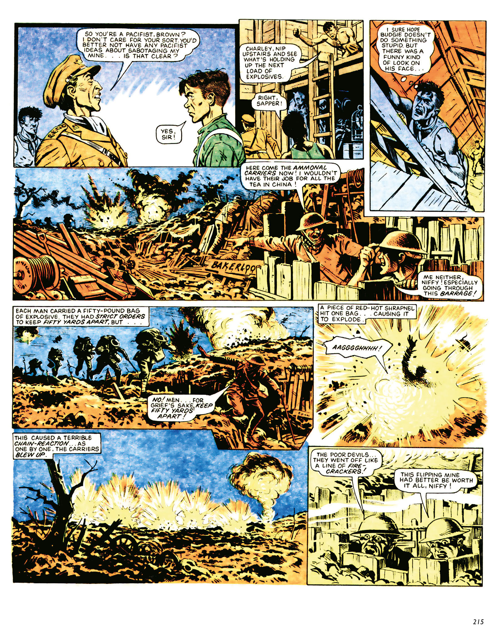 Read online Charley's War: The Definitive Collection comic -  Issue # TPB 2 - 215