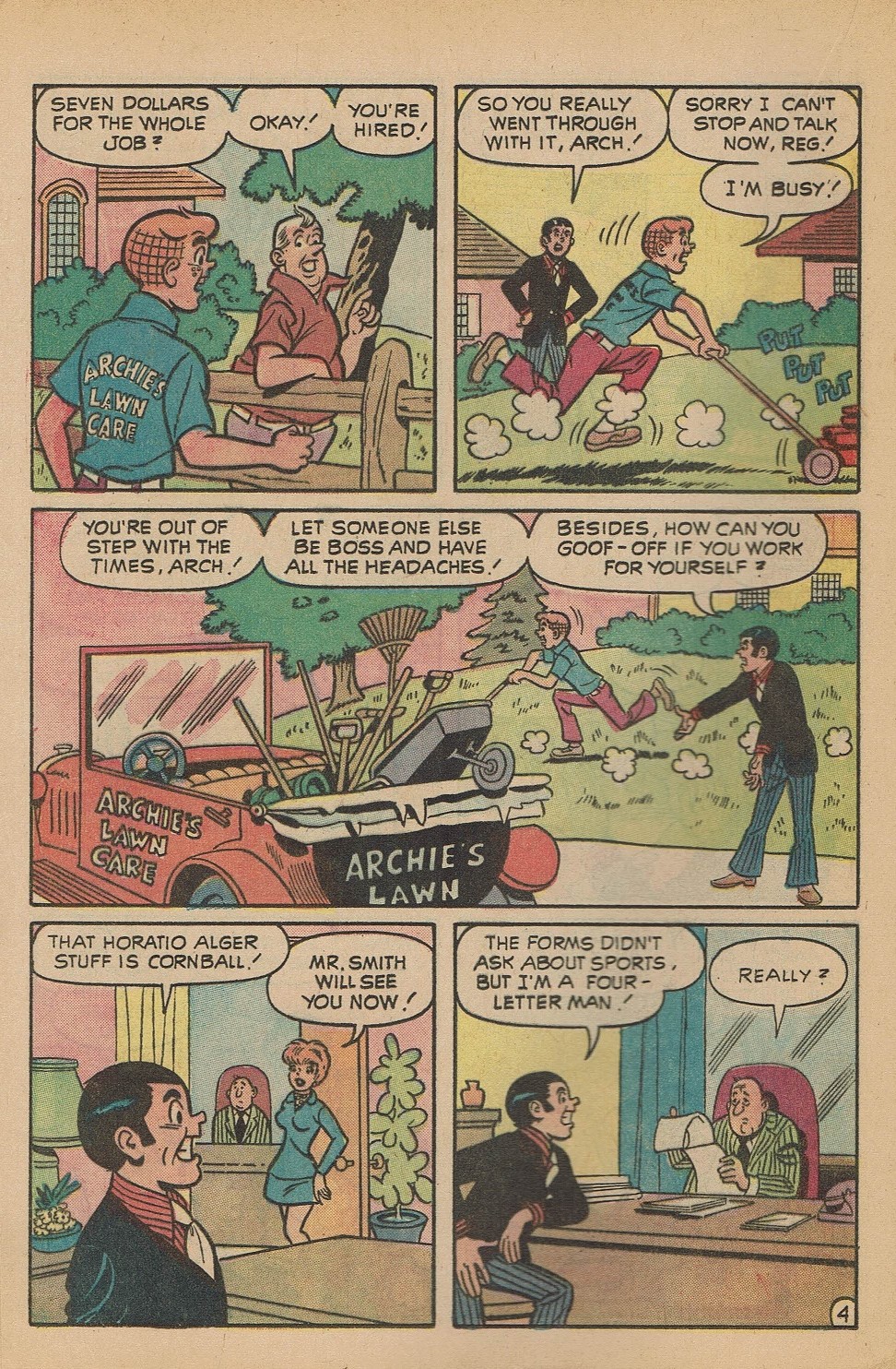 Read online Reggie and Me (1966) comic -  Issue #57 - 16