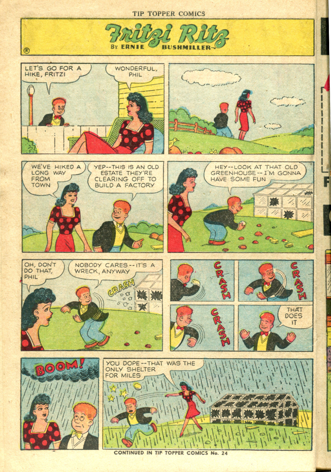 Read online Tip Topper Comics comic -  Issue #23 - 10