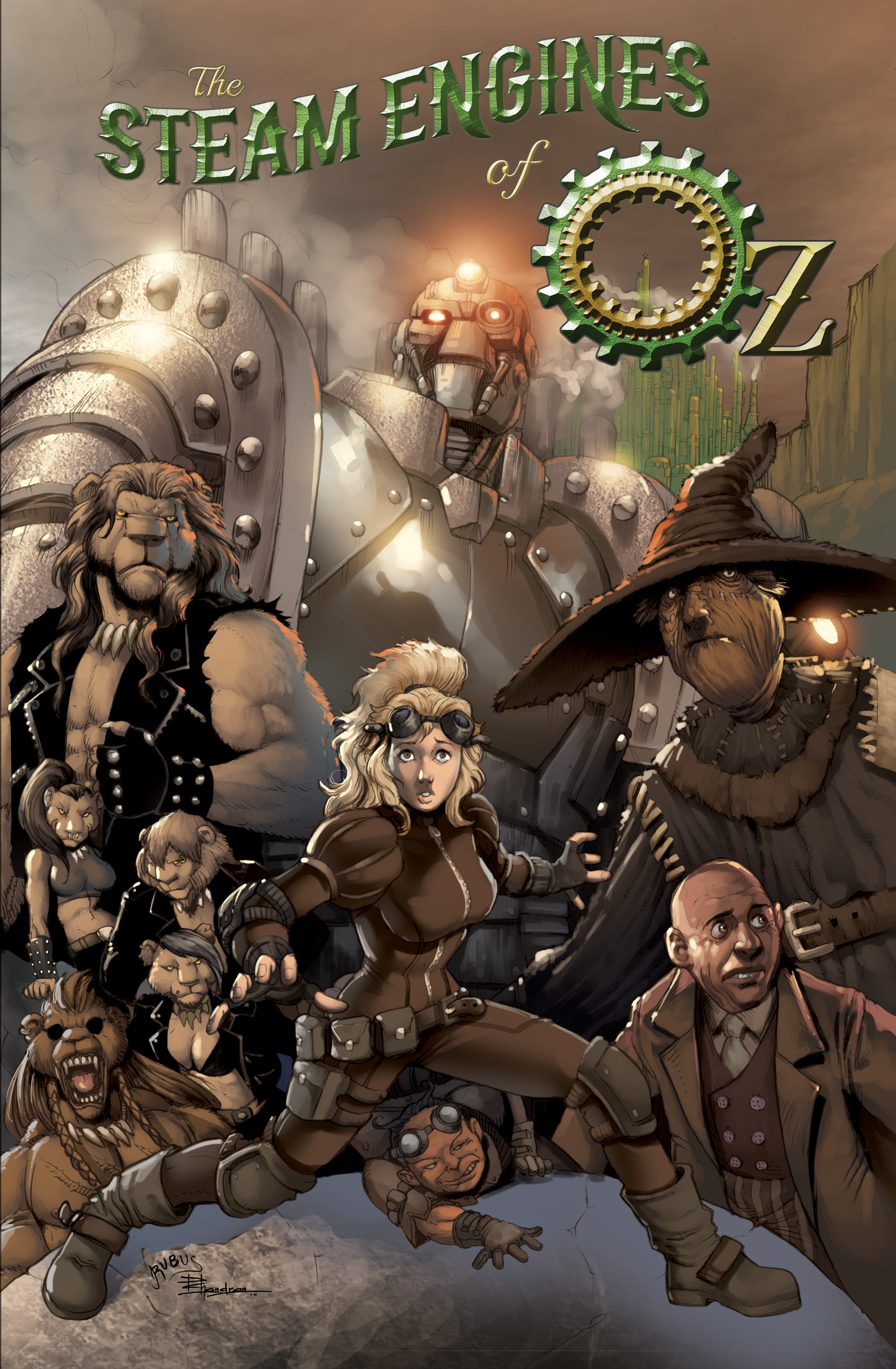 Read online The Steam Engines of Oz comic -  Issue # TPB - 1