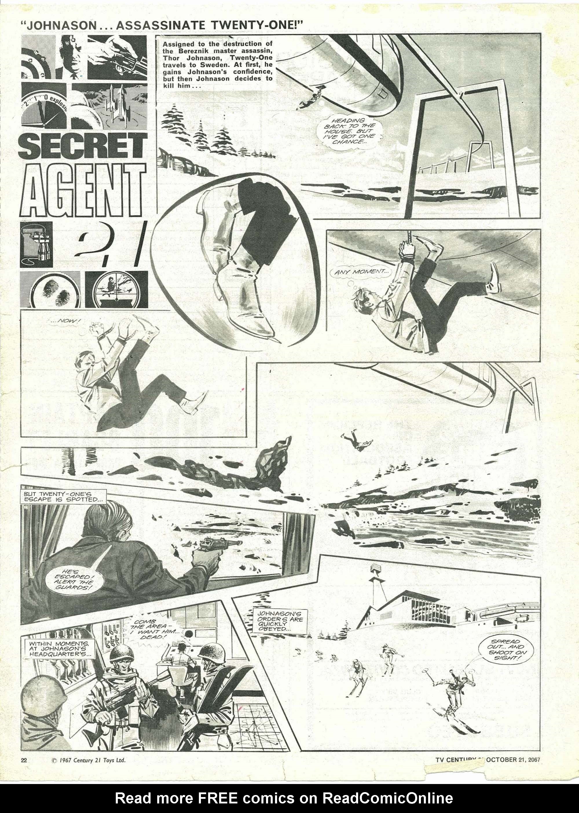 Read online TV Century 21 (TV 21) comic -  Issue #144 - 21
