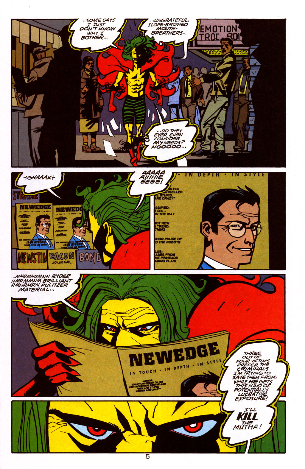 Read online The Creeper (1997) comic -  Issue #5 - 6